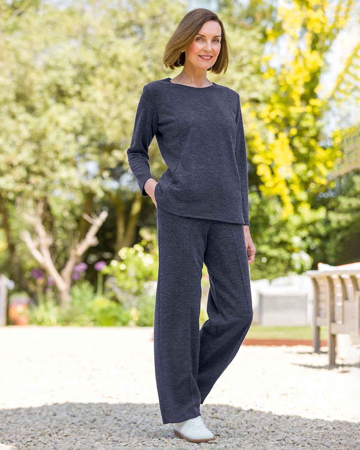 Maeve Pull On Leisure Trousers - Image 2 - Country Collection