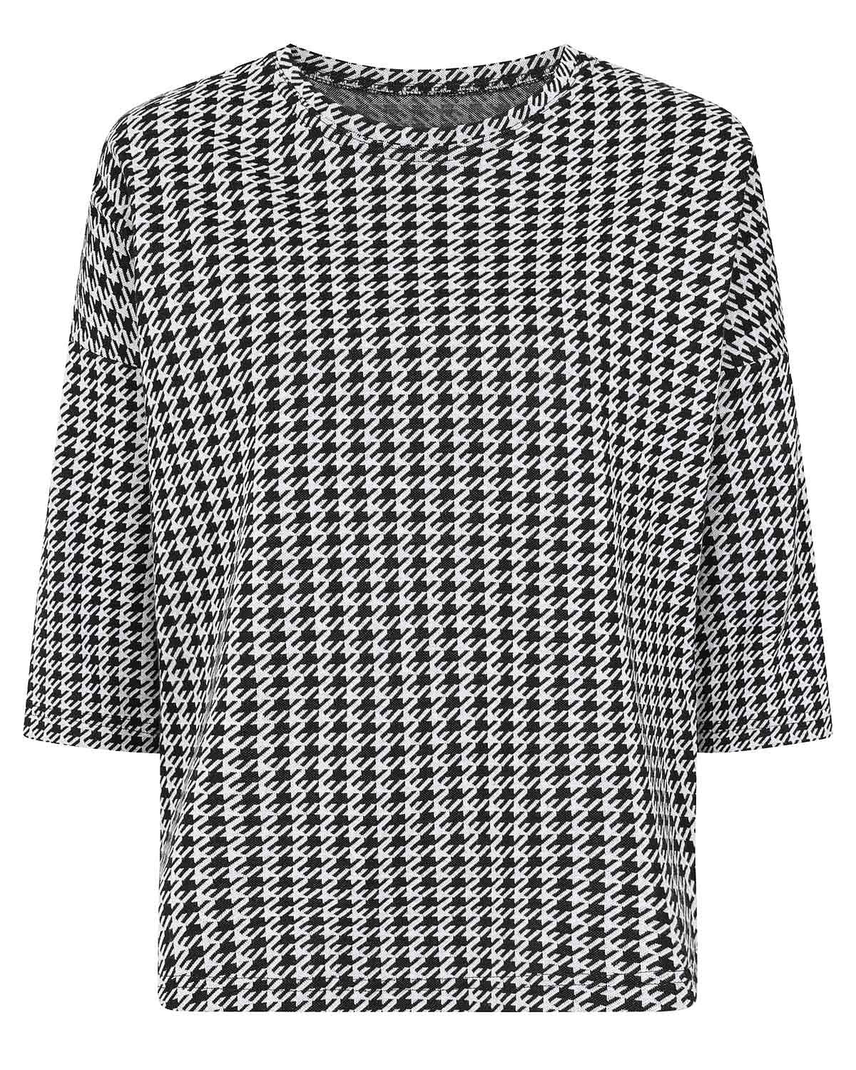 Stella Patterned Crew Neck Dolman Sleeve Top - Image 3 - Country Collection