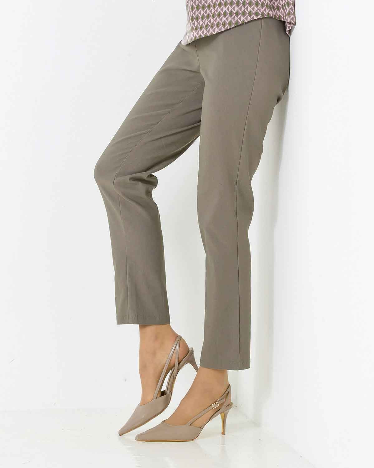 Kara Easycare Pull On Trousers - Tawny - Country Collection