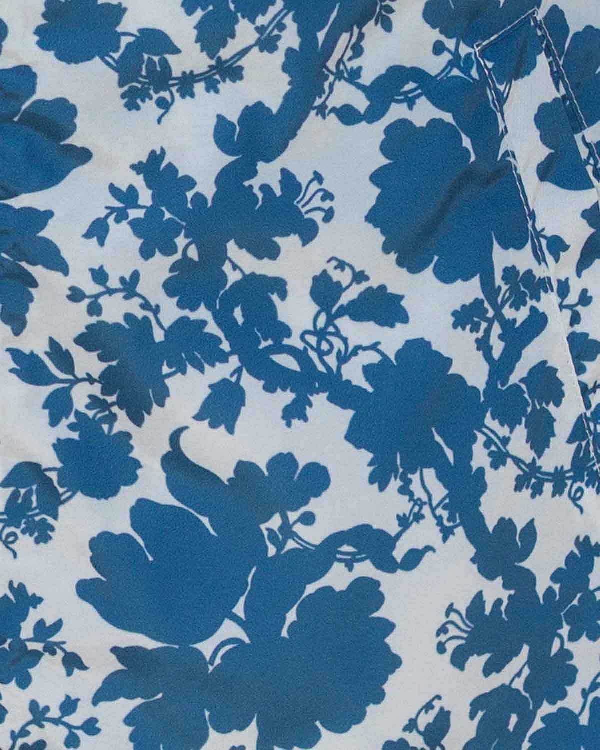 Alexis Navy Floral Showerproof Coat - Image 4 - Country Collection