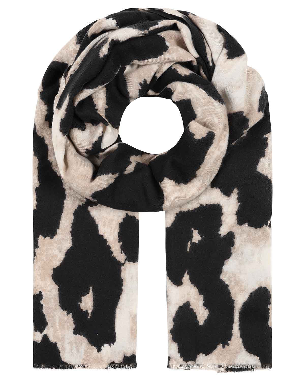 Lyla Patterned Pure Viscose Scarf - Country Collection