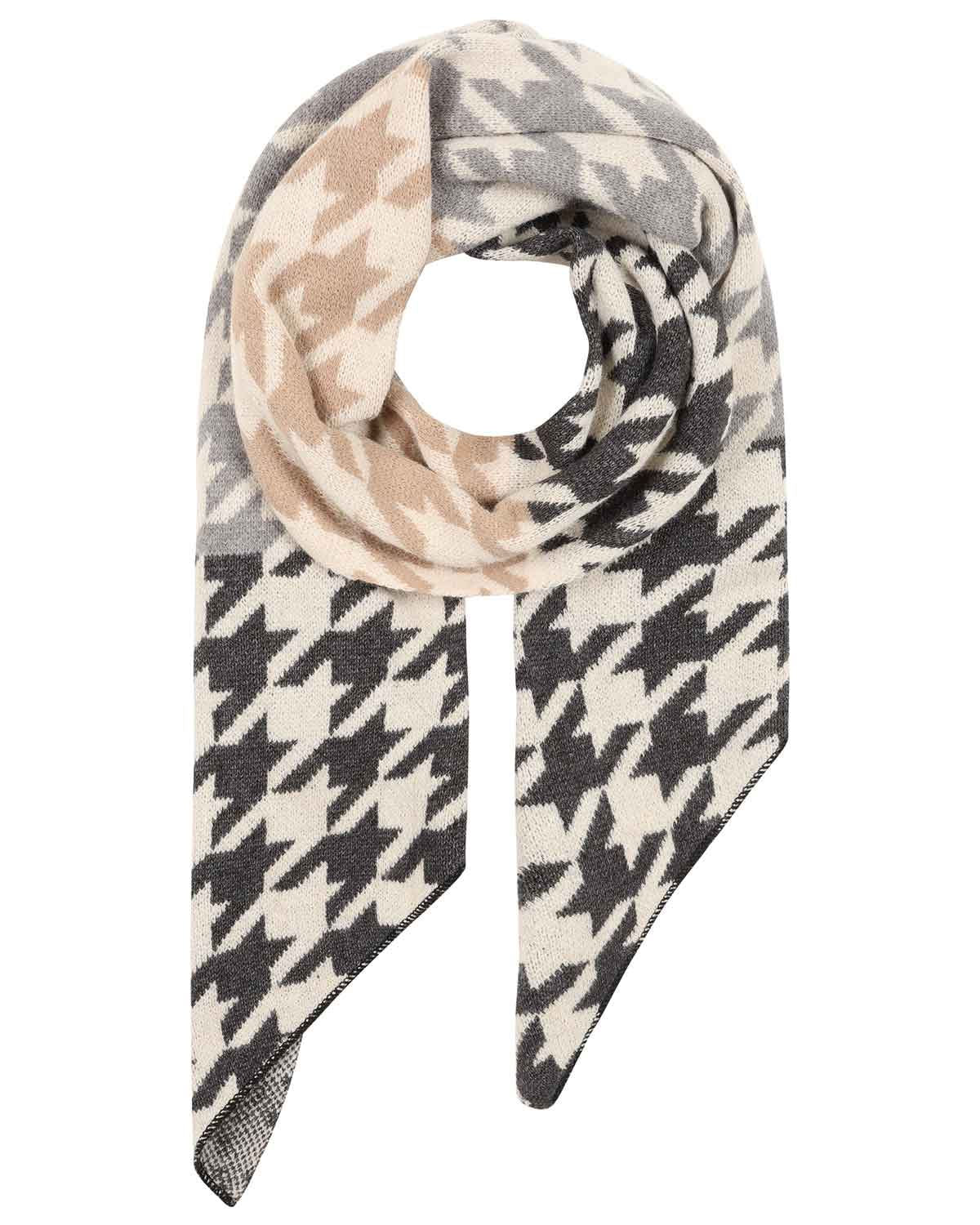Rory Patterned Viscose Scarf - Image 2 - Country Collection