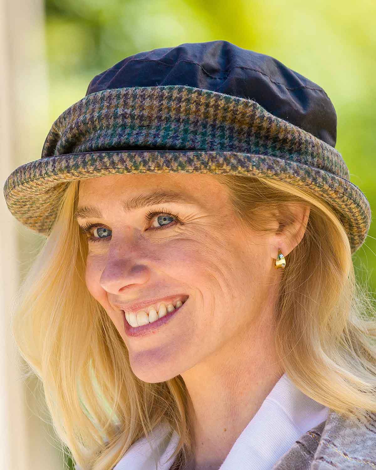Annabella Trimmed Wax Hat - Country Collection