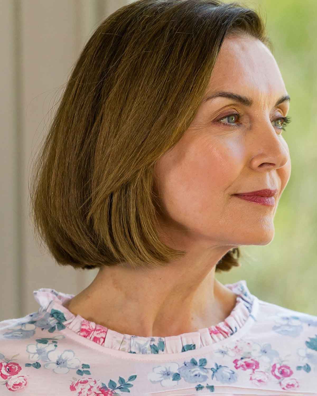 Phoebe Floral Pure Cotton Short Sleeve Nightdress - Image 2 - Country Collection