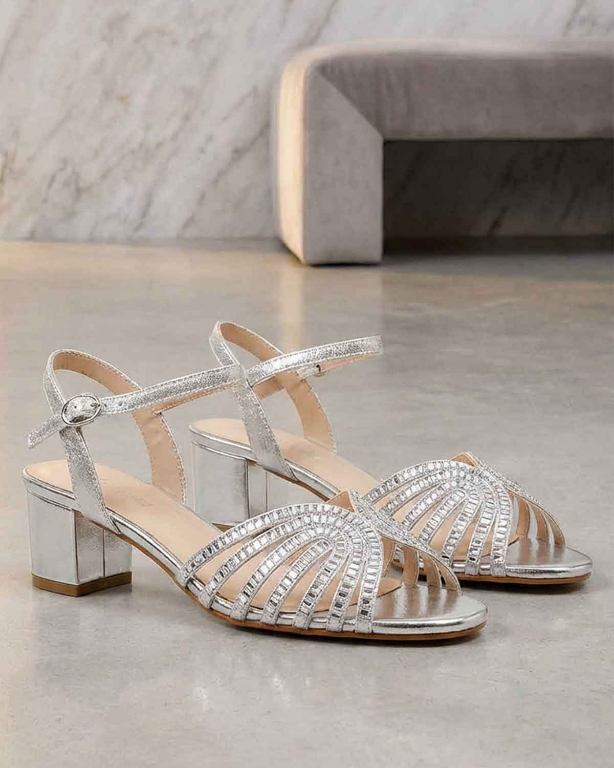 Lunar Twinkle Silver Sandal - Silver - Country Collection