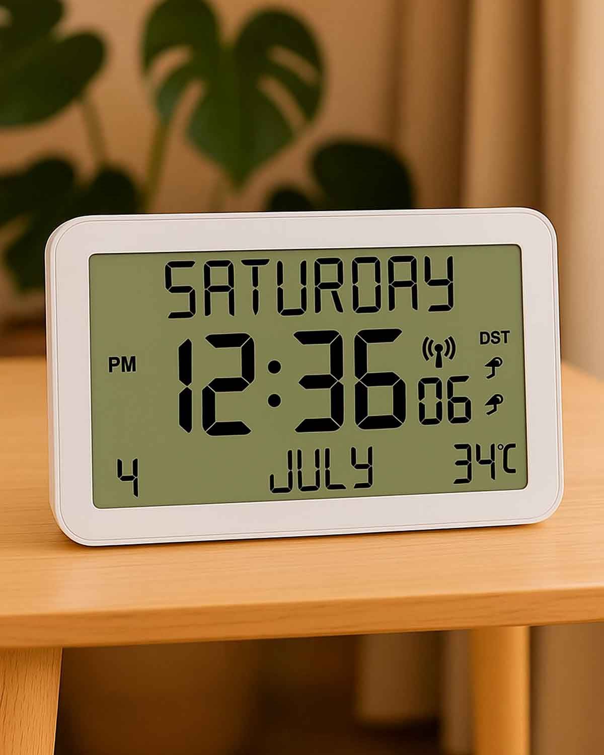 Easy-Read Digital Clock - Country Collection
