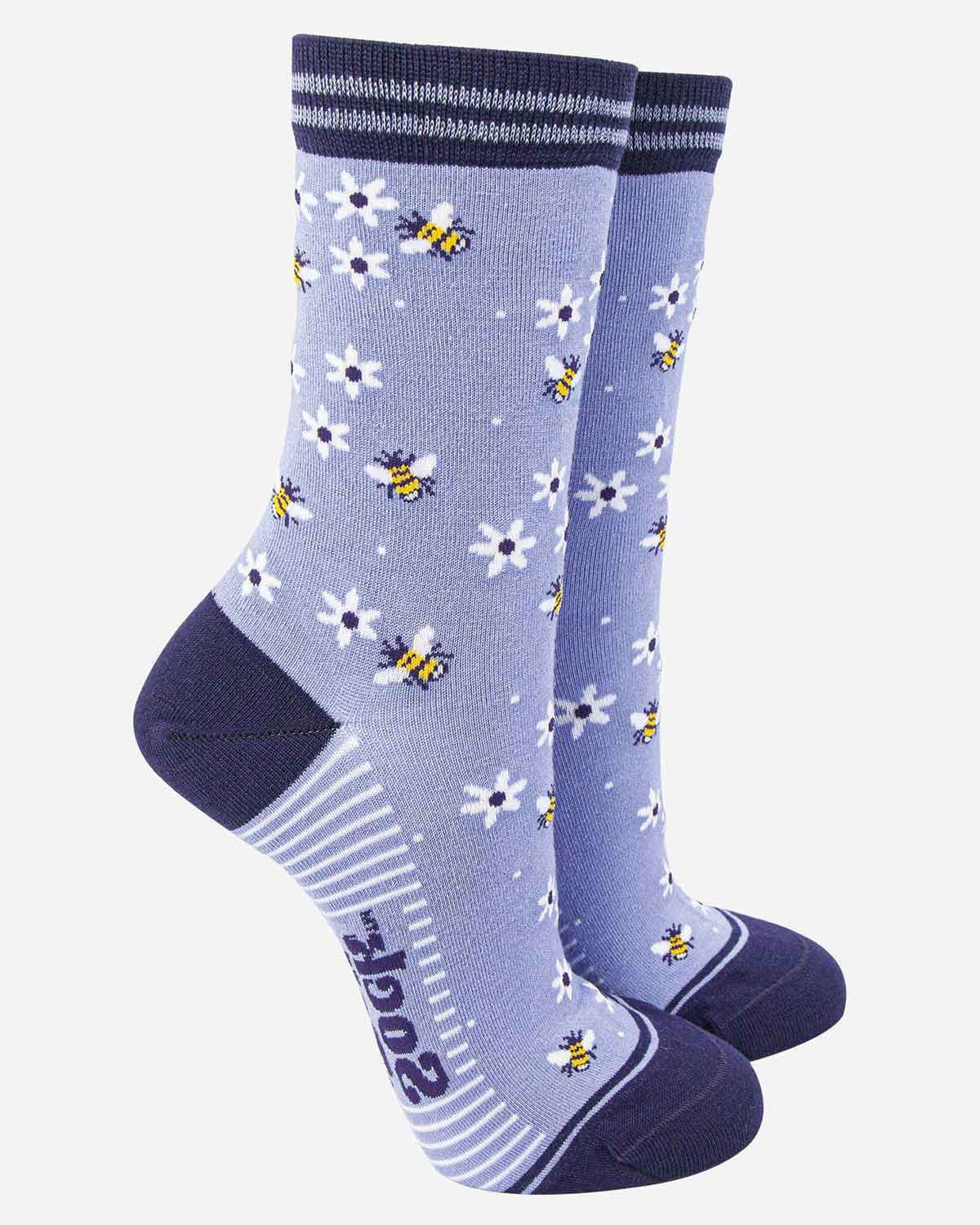 Ladies Bamboo-Rich Socks - Bees - Country Collection
