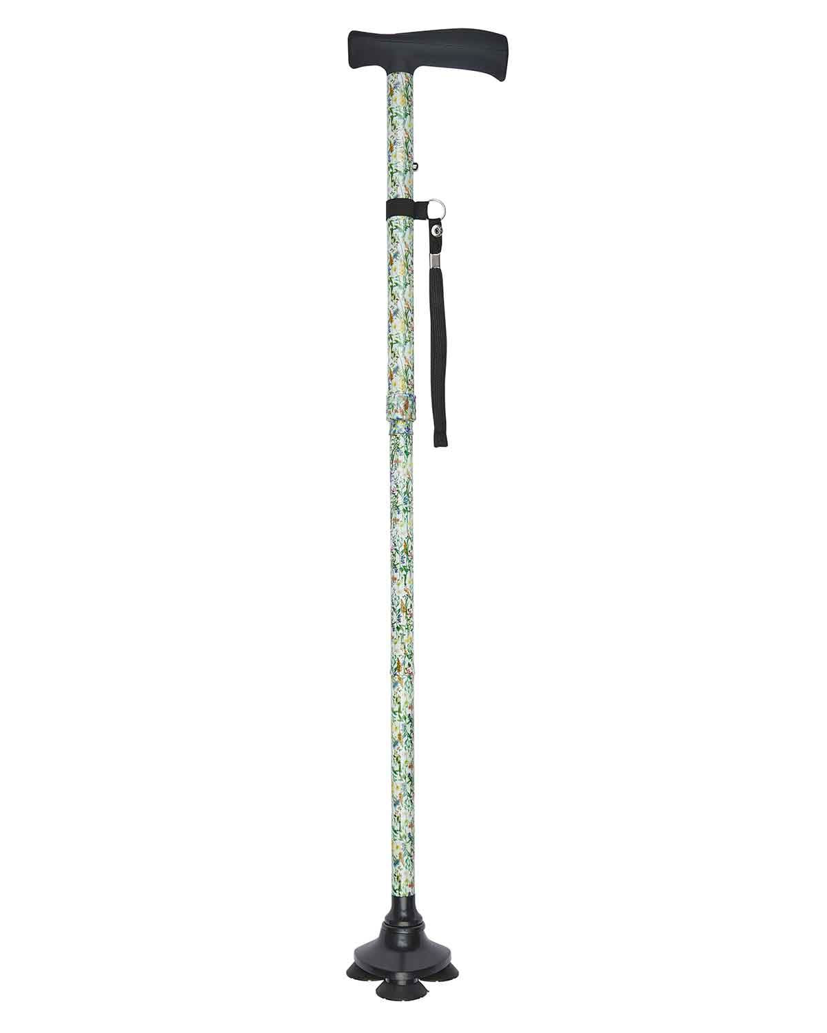 Ziggy Wildflowers Tribase Folding Walking Stick - Image 3 - Country Collection
