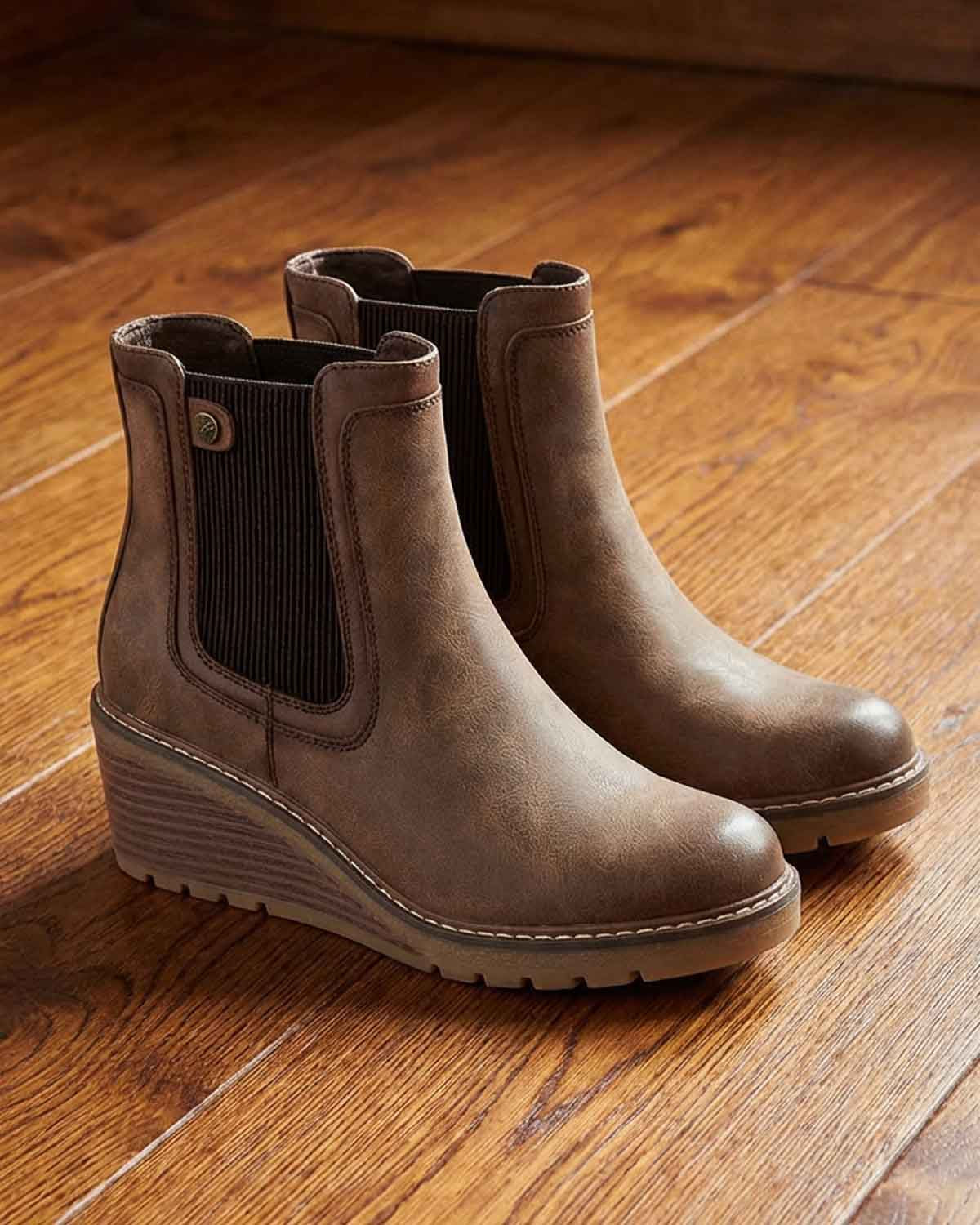 Lunar Connie Wedge Boot - Country Collection