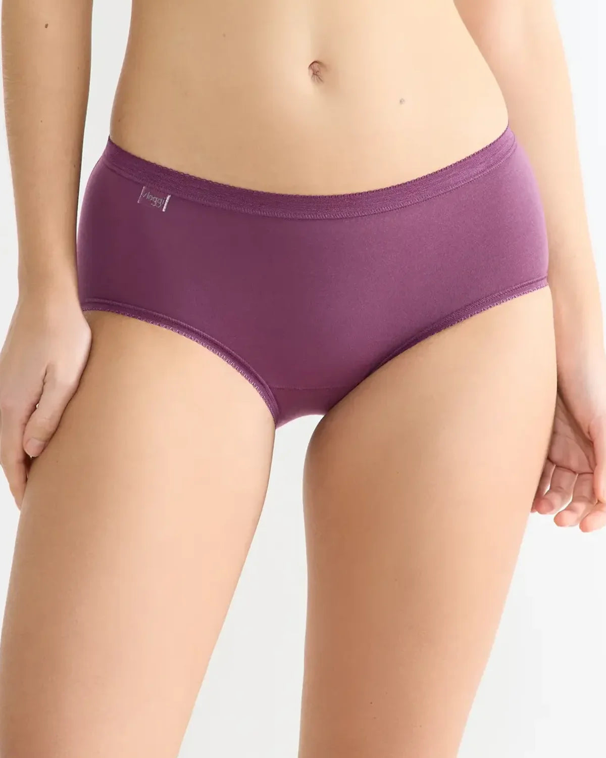 Sloggi 3 Colour Midi Cotton Briefs – Pink (3 Pack)