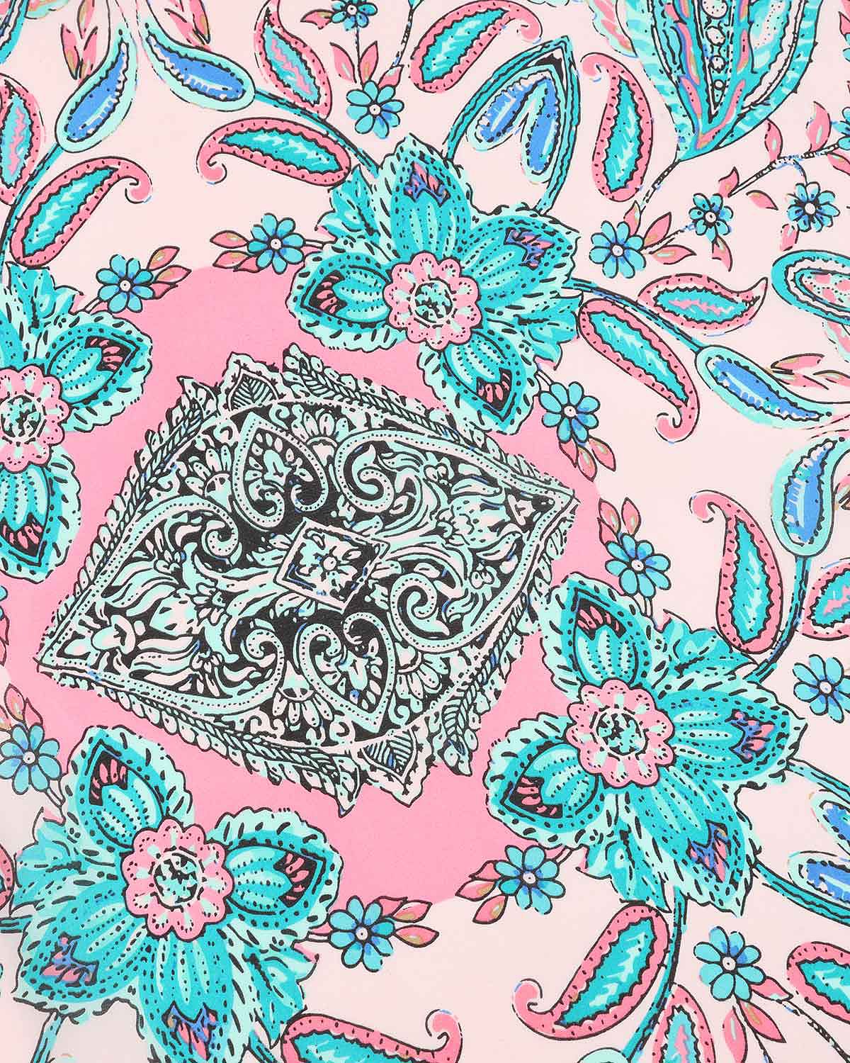 Harmony Floral Viscose Scarf - Image 3 - Country Collection