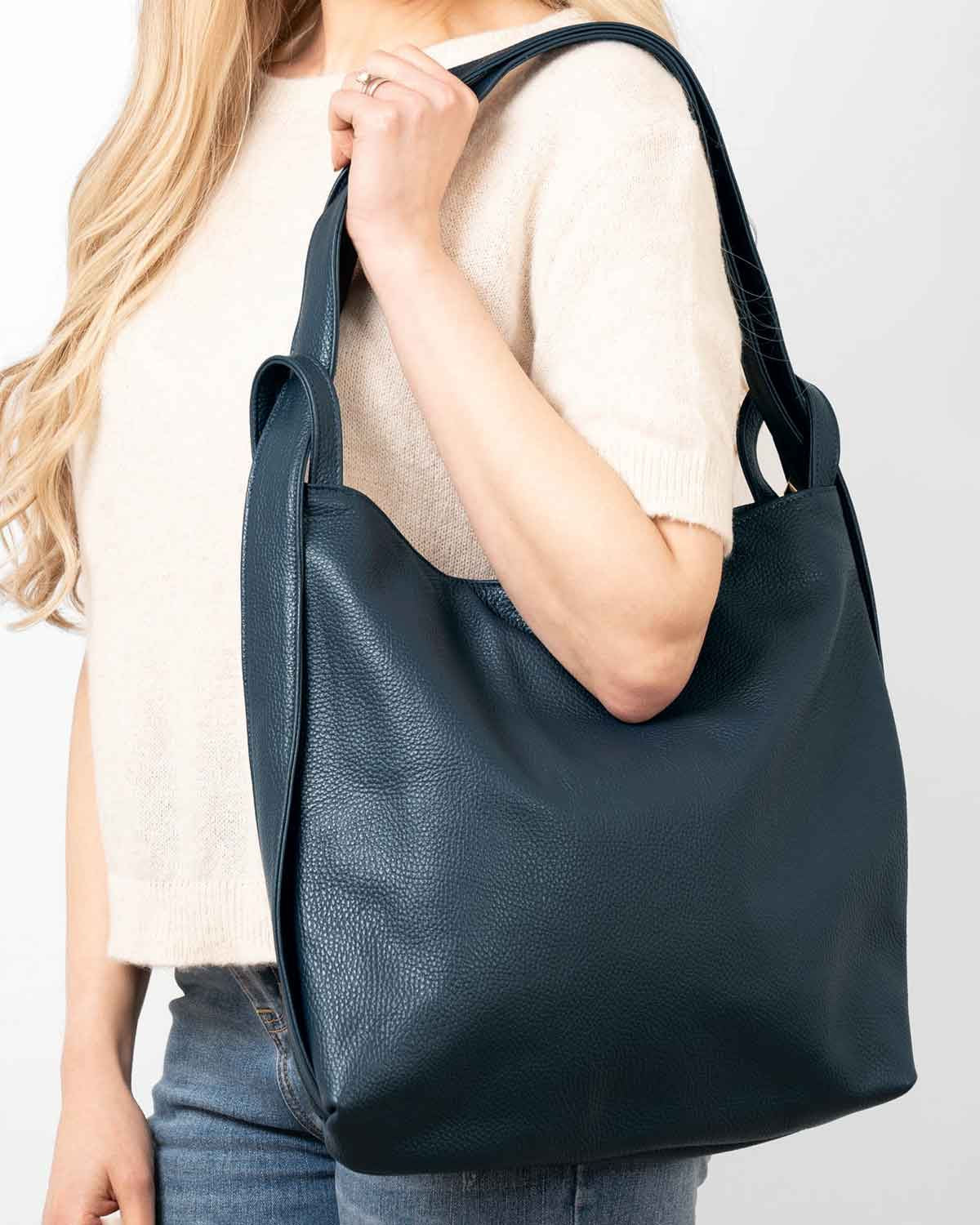 Sloane Premium Leather Two in One Bag - Image 2 - Country Collection