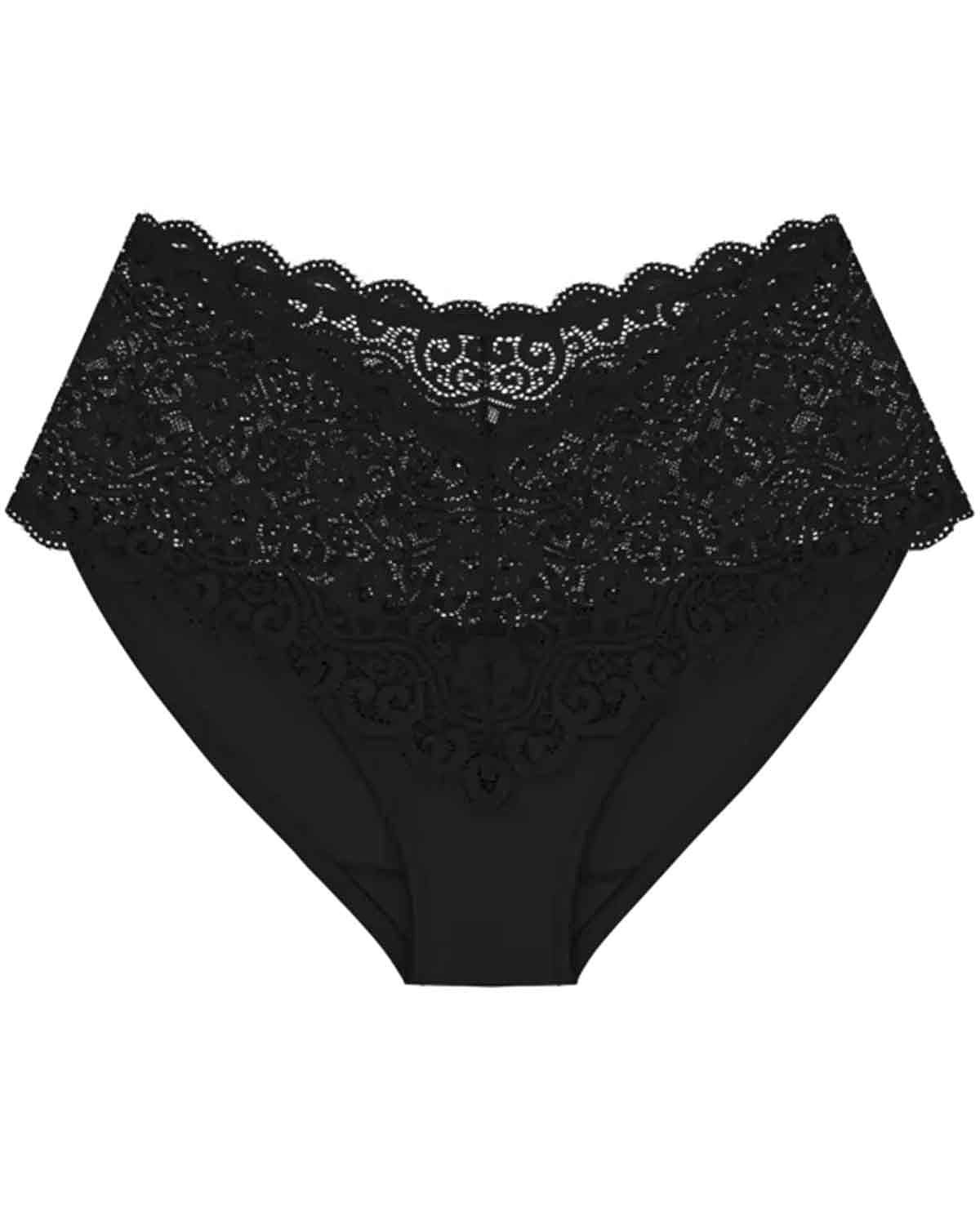 Triumph Amourette Maxi Brief - Black - Country Collection