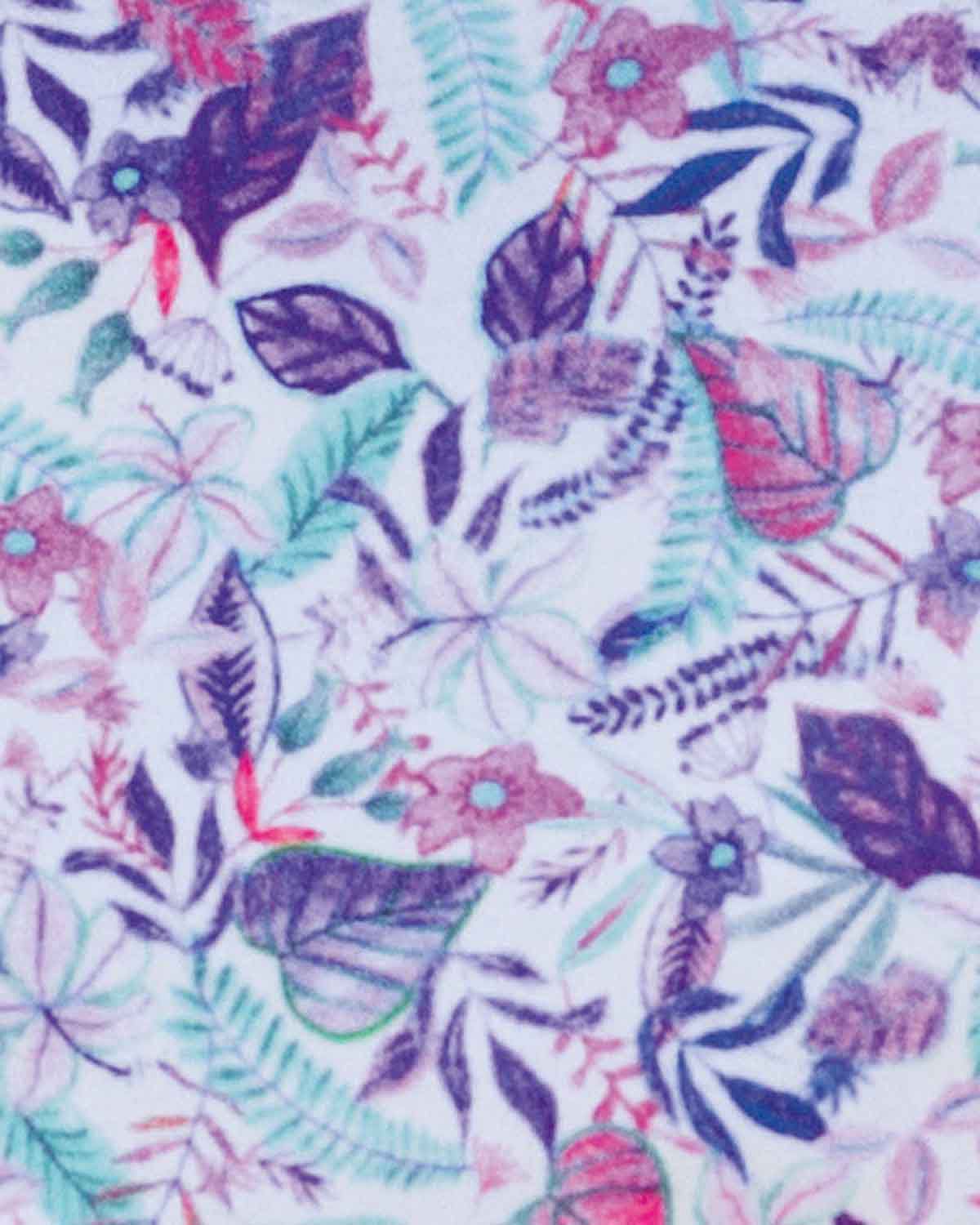 Bryony Floral 3/4 Sleeved Cotton Tunic Top - Image 3 - Country Collection