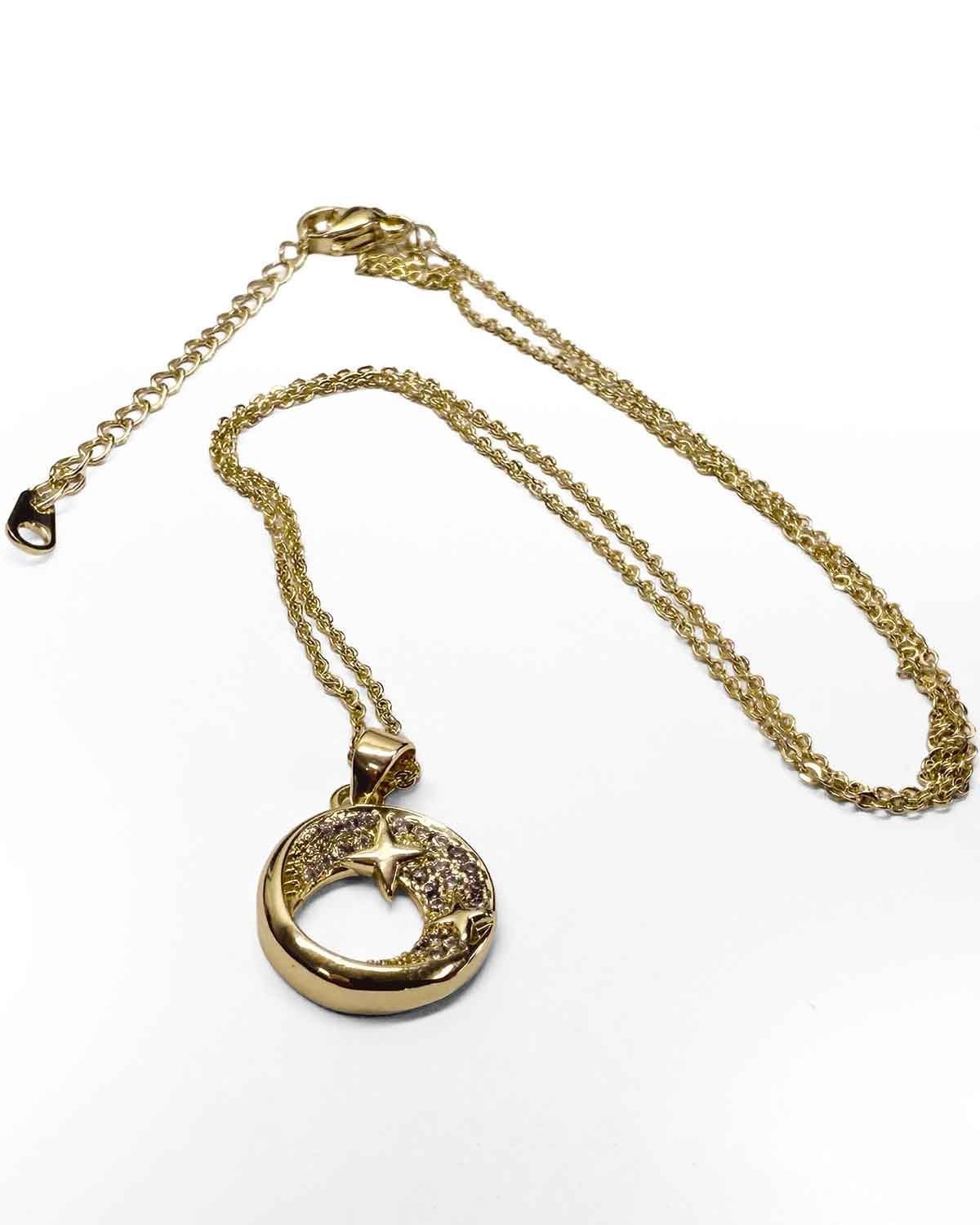 Felicia Gold Effect Pendant Necklace - Image 2 - Country Collection