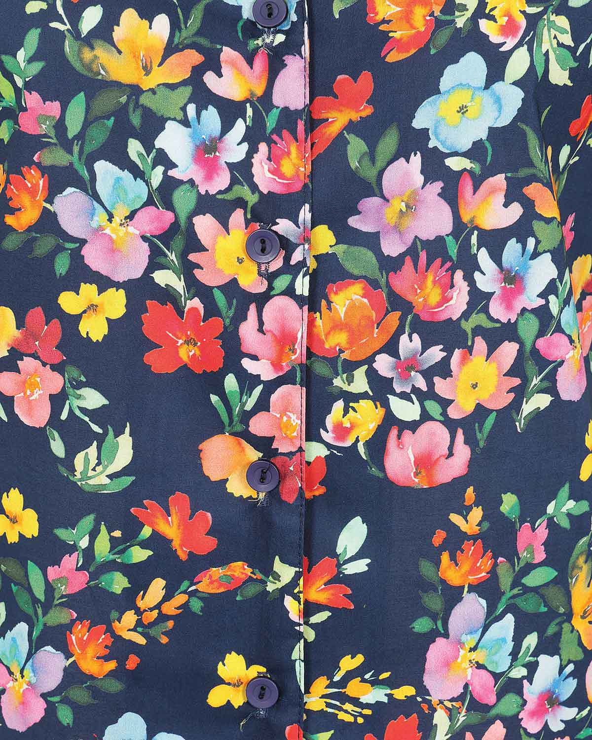 Clarissa Floral Pure Cotton Short Sleeve Blouse - Image 4 - Country Collection