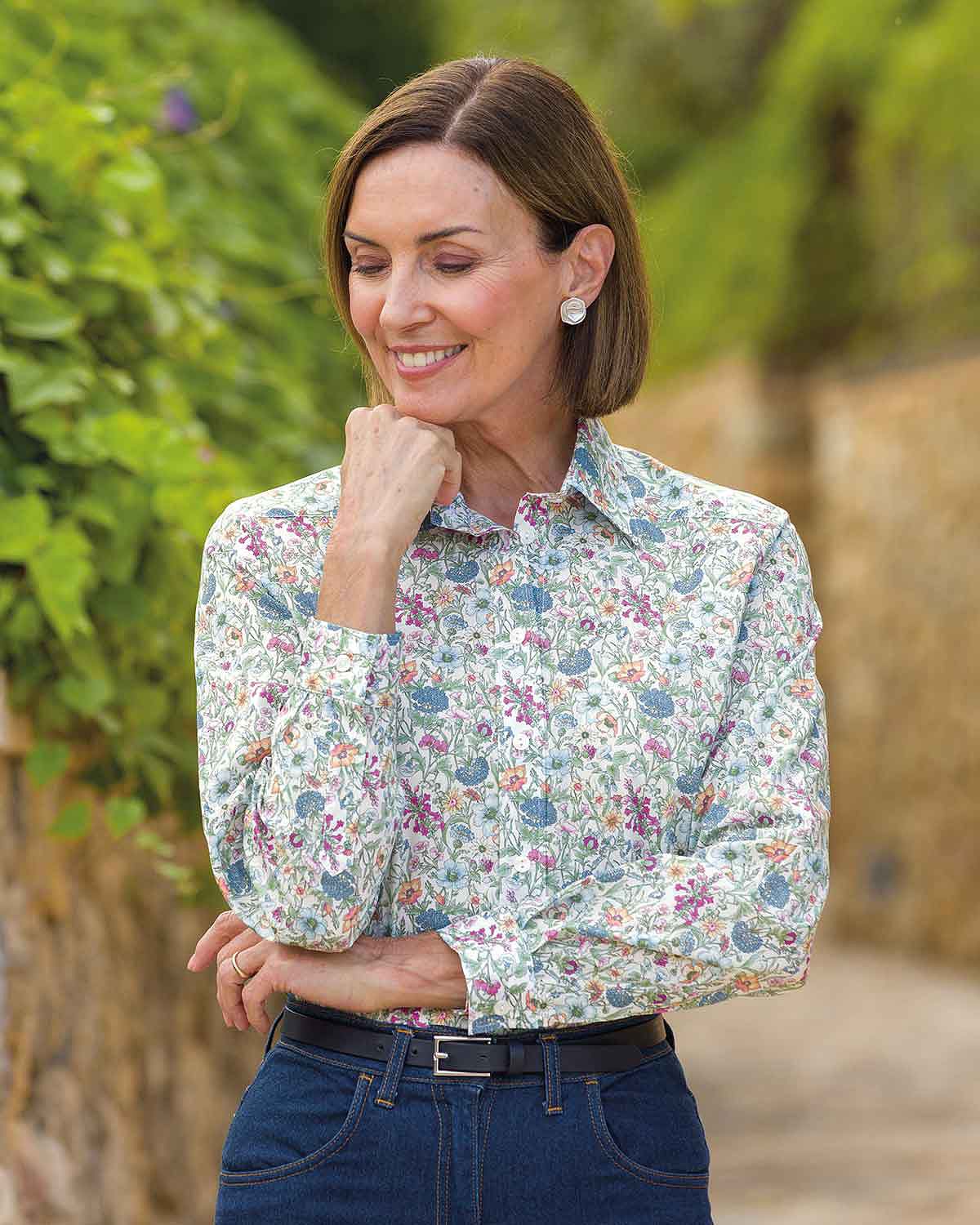Deborah Tana Lawn® Long Sleeve Blouse - Image 2 - Country Collection