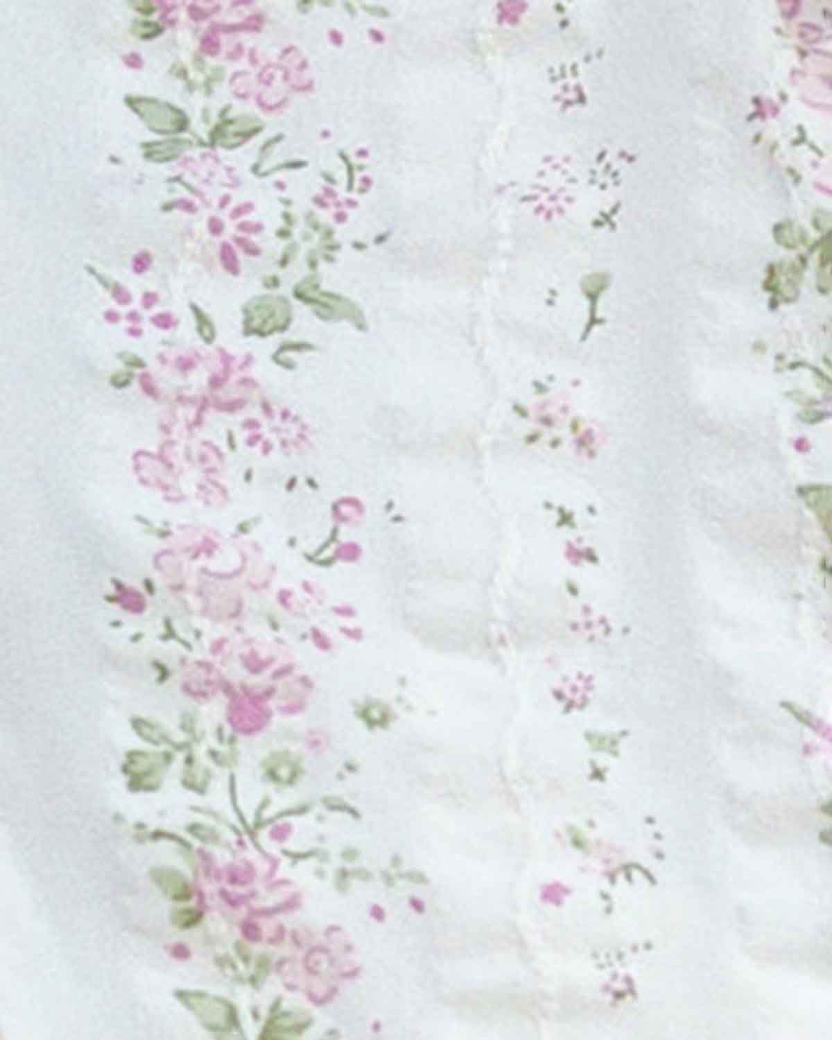 Dotty Floral Pure Cotton Short Sleeve Blouse - Image 3 - Country Collection