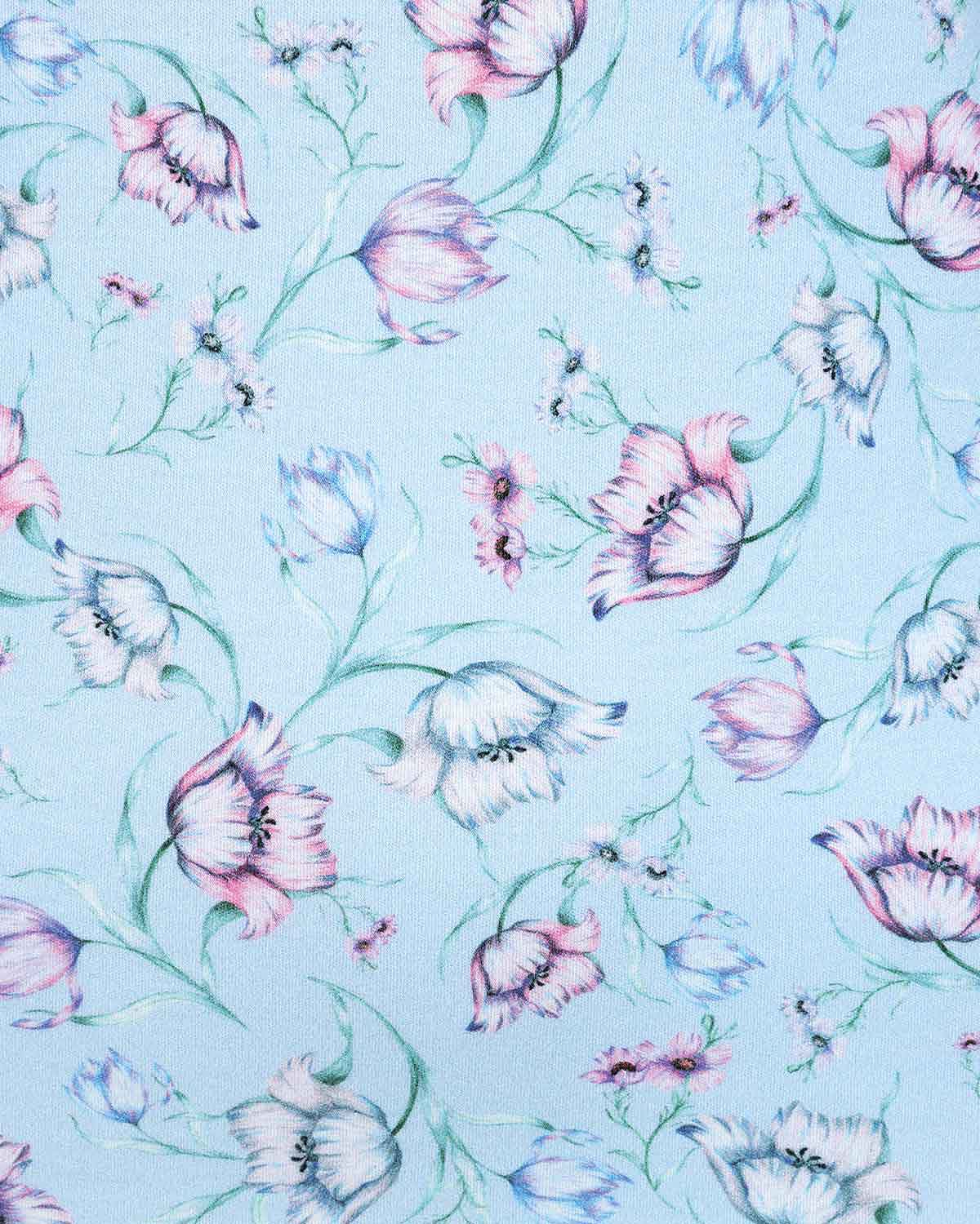 Liana Floral Short Sleeved Cotton Leisure Top - Image 4 - Country Collection