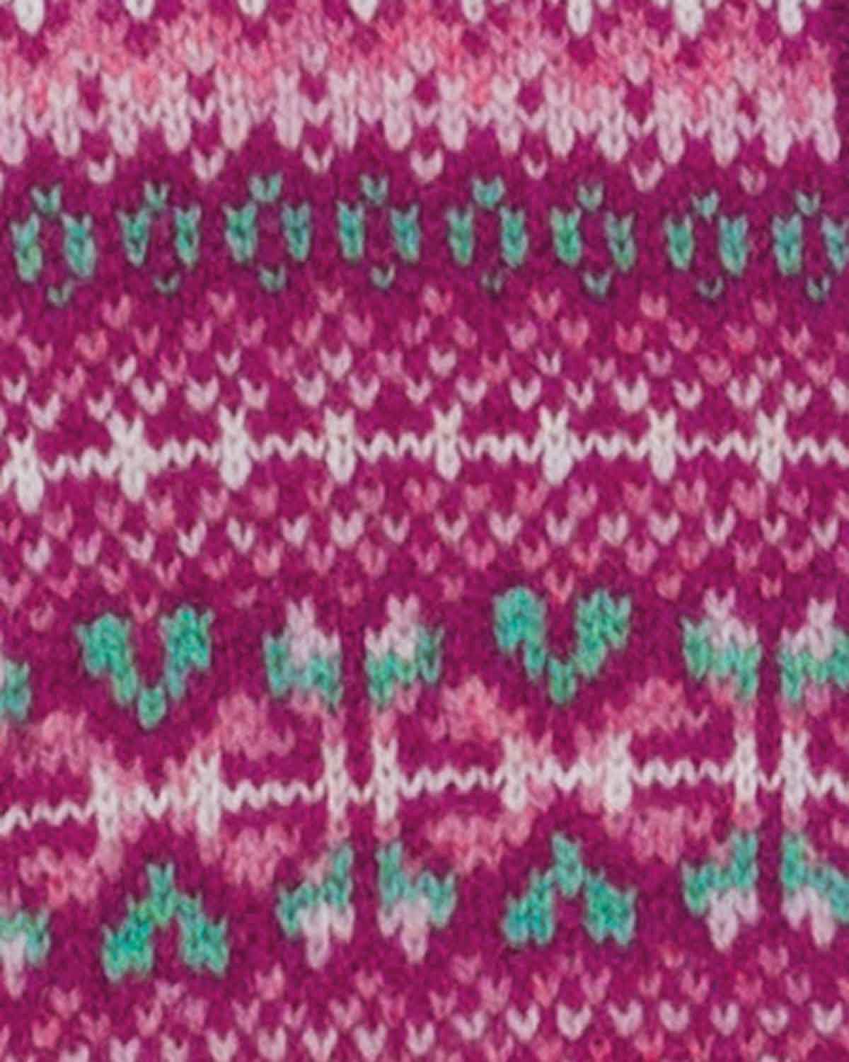 Carolina Fairisle Pure Lambswool Cardigan - Image 3 - Country Collection