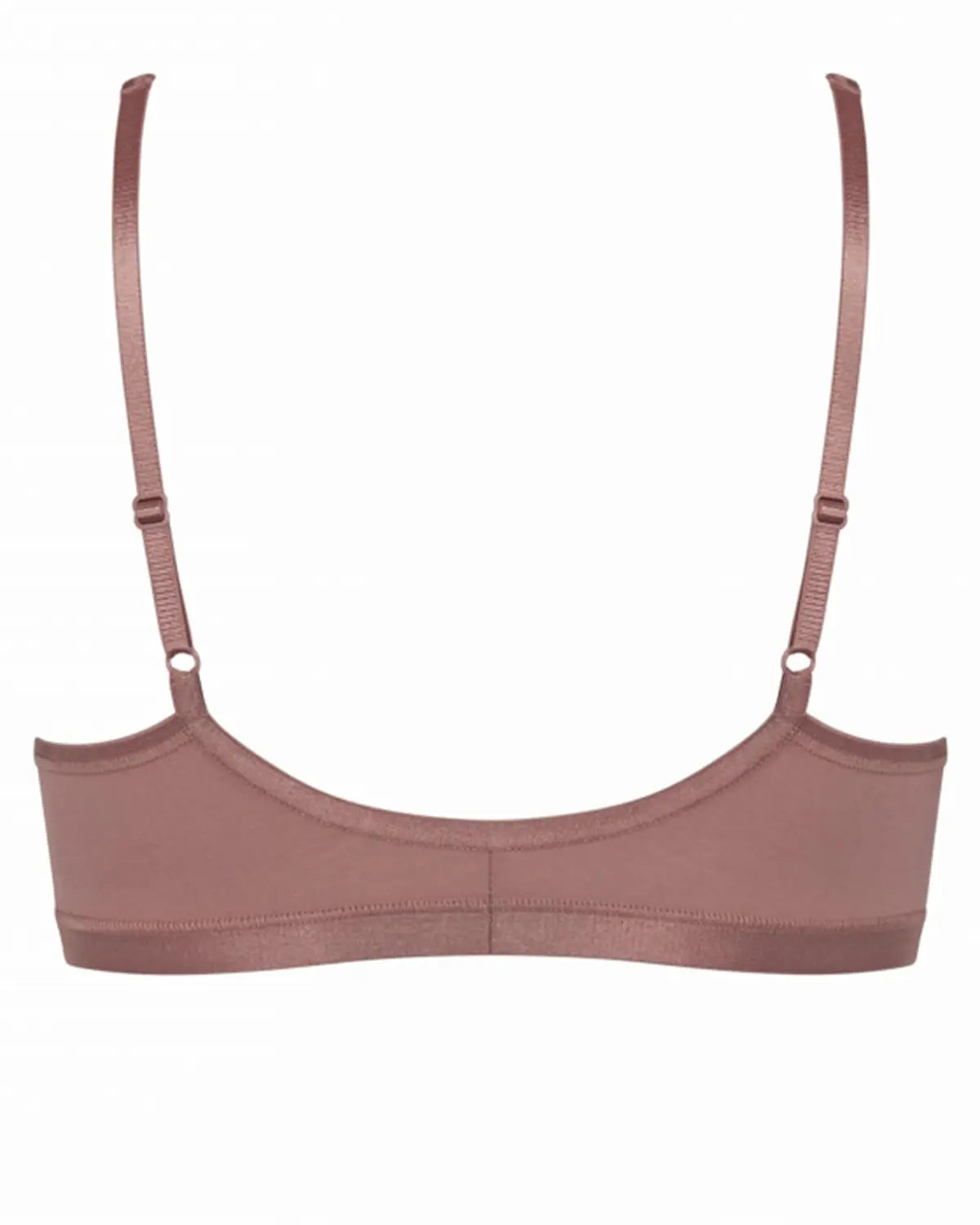 Sloggi Romance Cotton Non-Wired Bra – Mauve