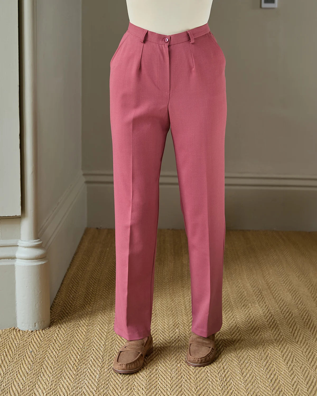 Sandown Trousers Ladies - Rosewood