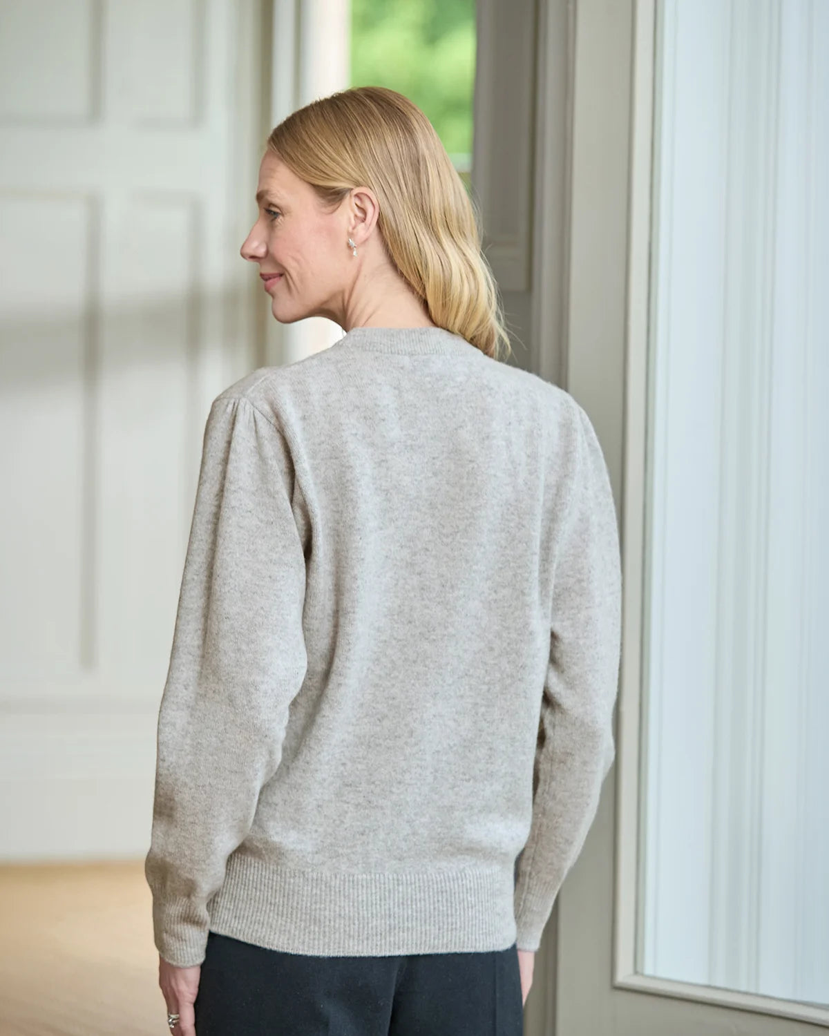 Sadie Embroidered Pure Lambswool Jumper