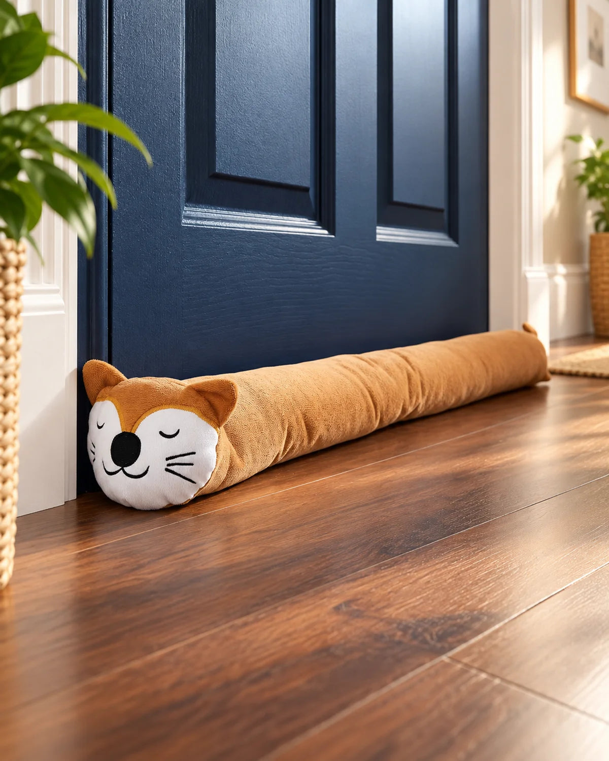 Cat Draught Excluder – Supersoft Weighted Design