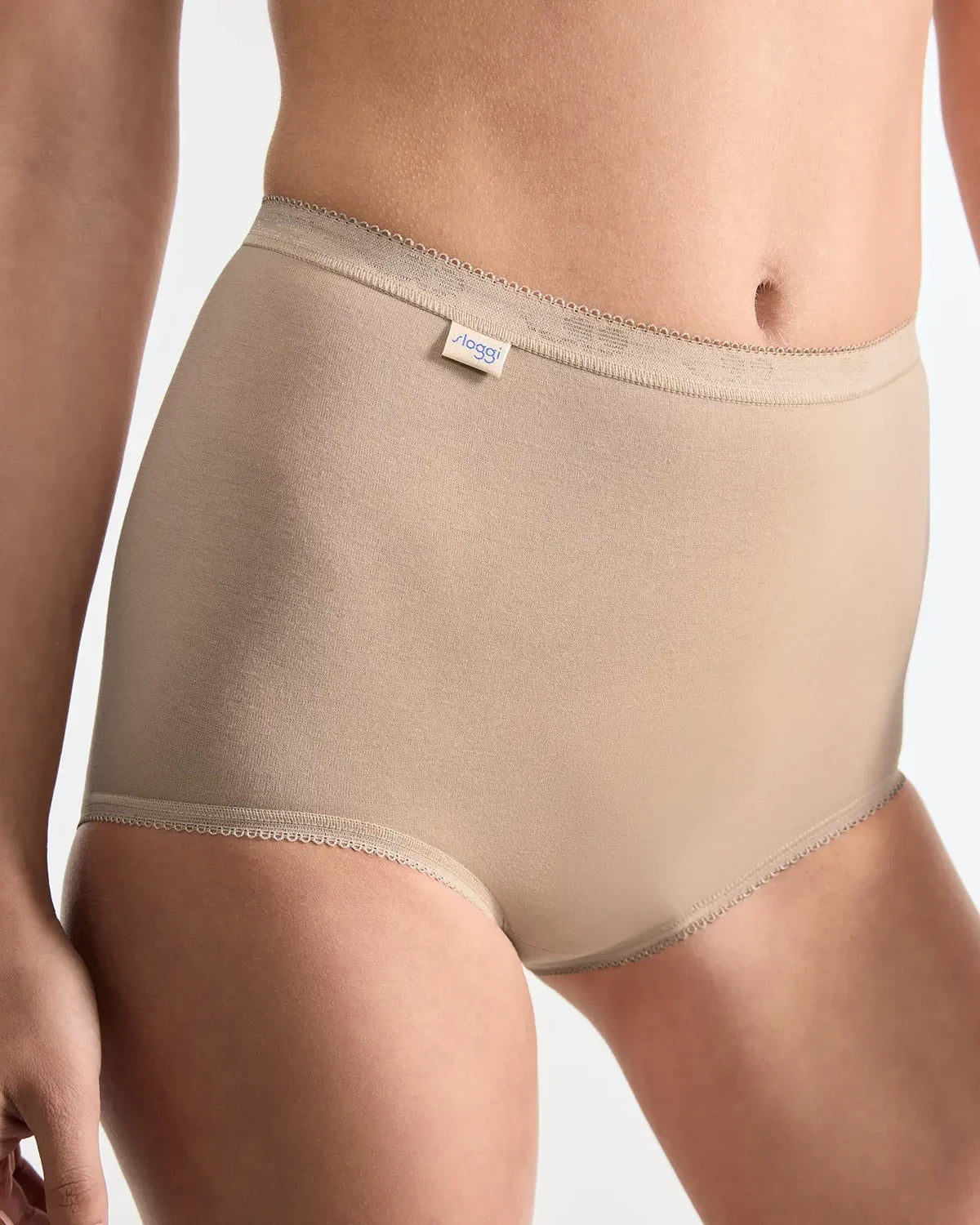 Sloggi Women’s Maxi Briefs – Beige (3 Pack)