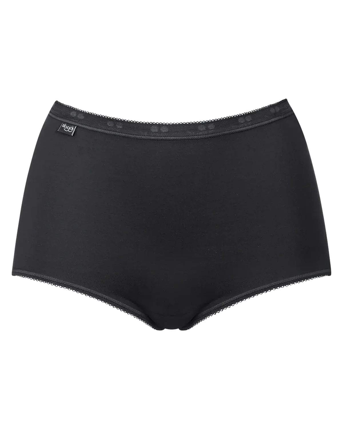 Sloggi Women’s Maxi Briefs – Black (3 Pack)