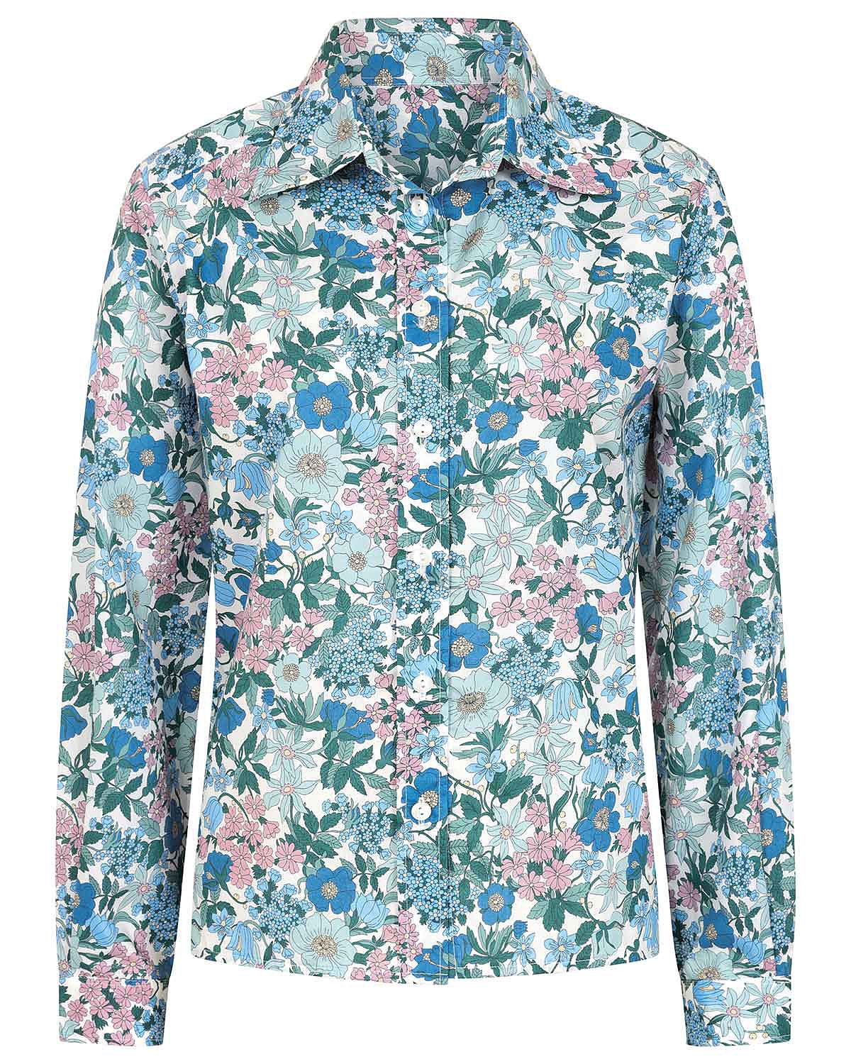 Theodora Tana Lawn® Long Sleeve Blouse - Image 3 - Country Collection
