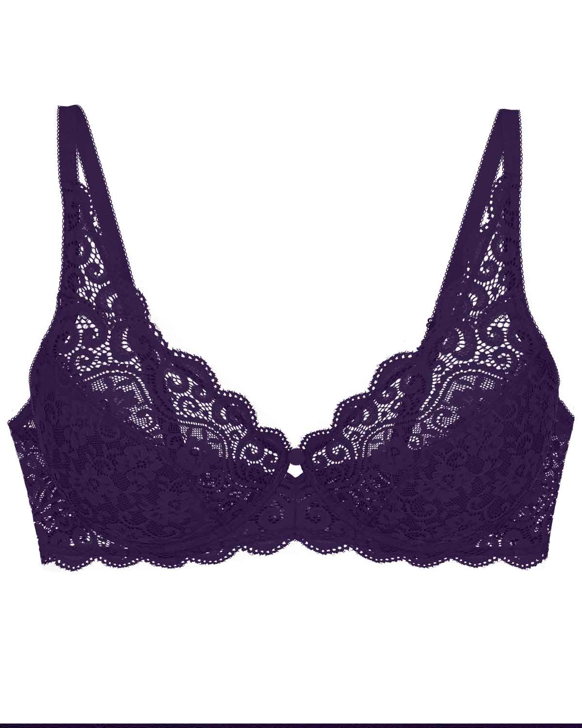 Triumph Amourette Underwired Bra - Purple