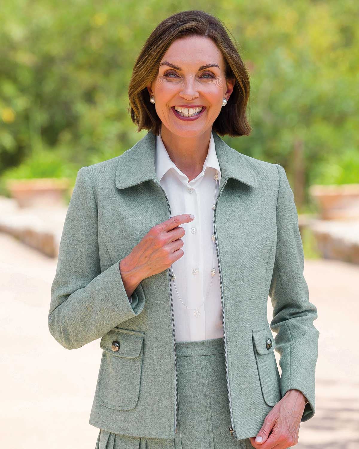 Lewisham Ladies Pure Shetland Wool Tweed Jacket - Country Collection
