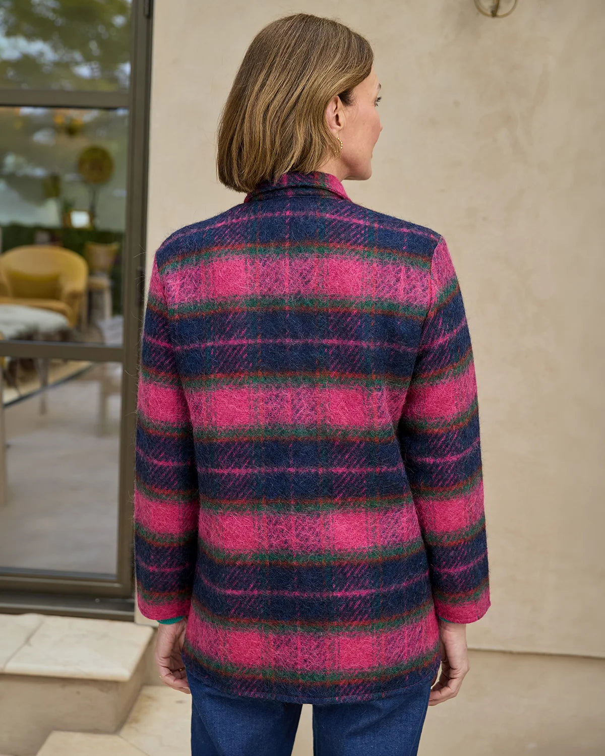 Tammy Wool Rich Checked Jacket