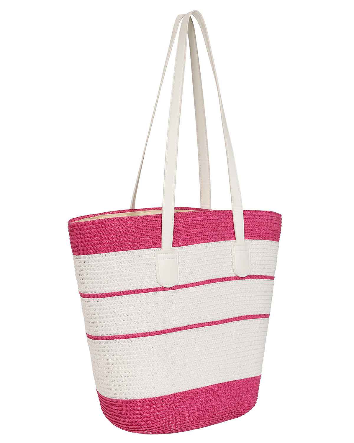 Vita Woven Beach Bag - Image 3 - Country Collection