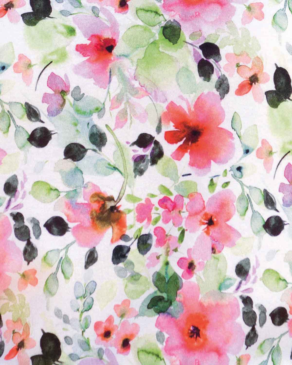 Rosella Floral Pure Cotton A Line Lined Skirt - Image 4 - Country Collection