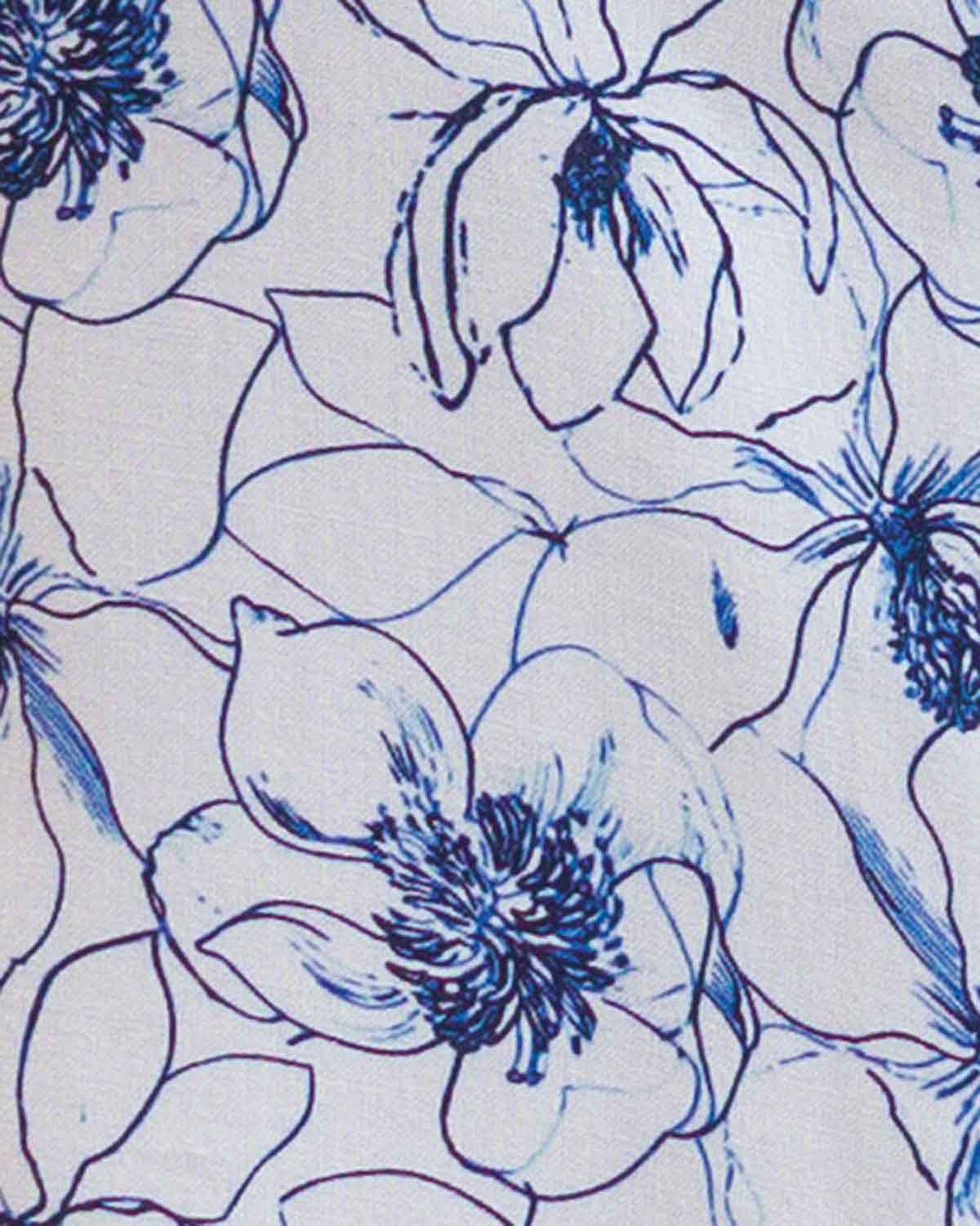 Karen Floral Viscose 3/4 Sleeved Kimono Style Top - Image 3 - Country Collection