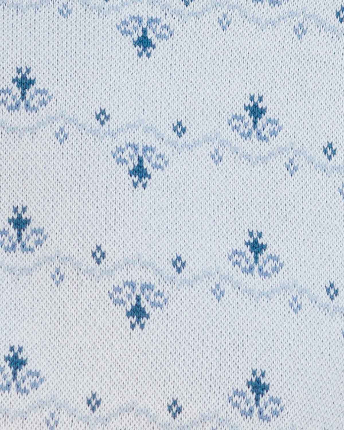 Wanda White Floral Patterened Pure Cotton Jumper - Image 3 - Country Collection