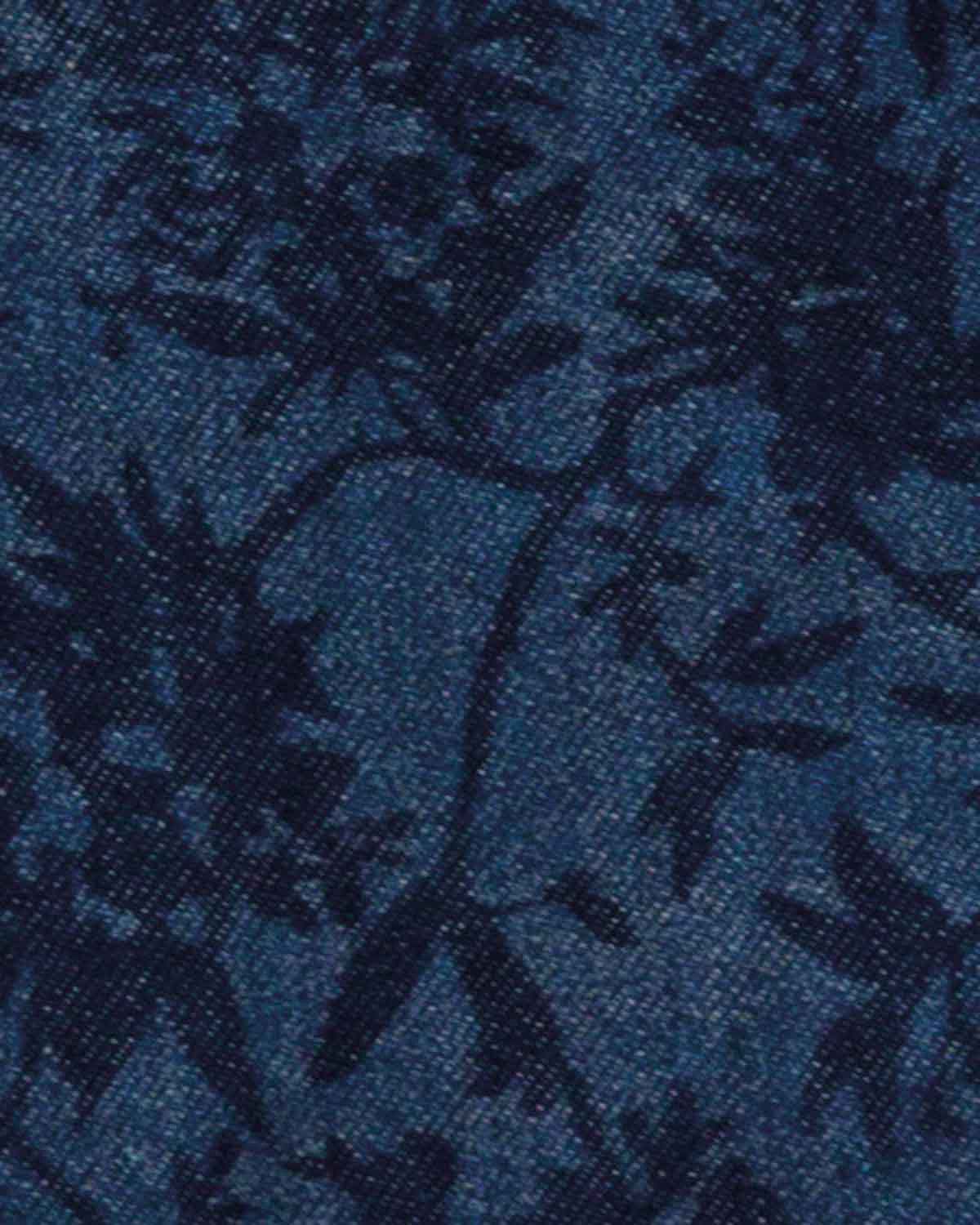 Joy Floral Denim Panelled A Line Skirt - Image 4 - Country Collection