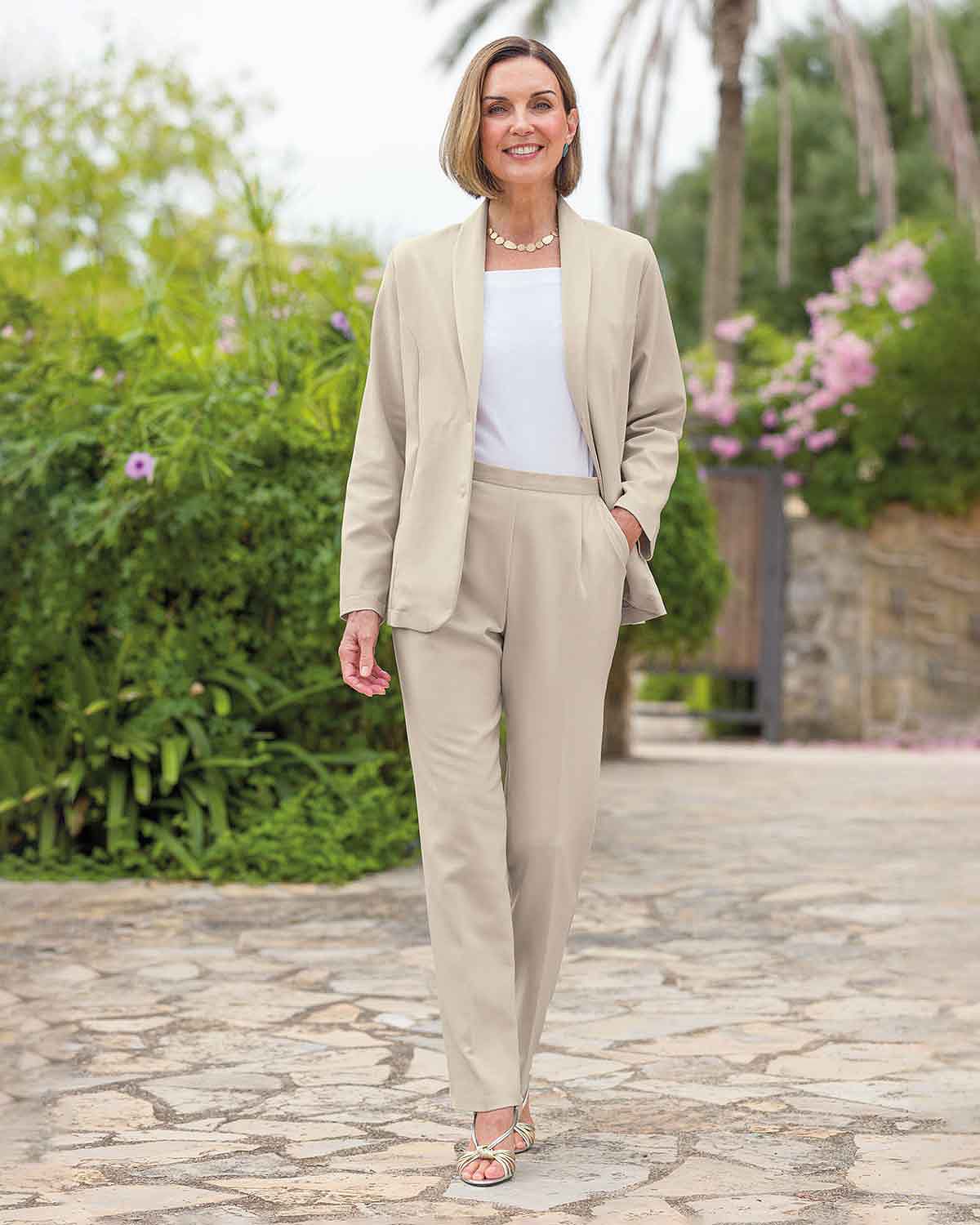 Easycare Stone Lightweight Jacket - Image 2 - Country Collection