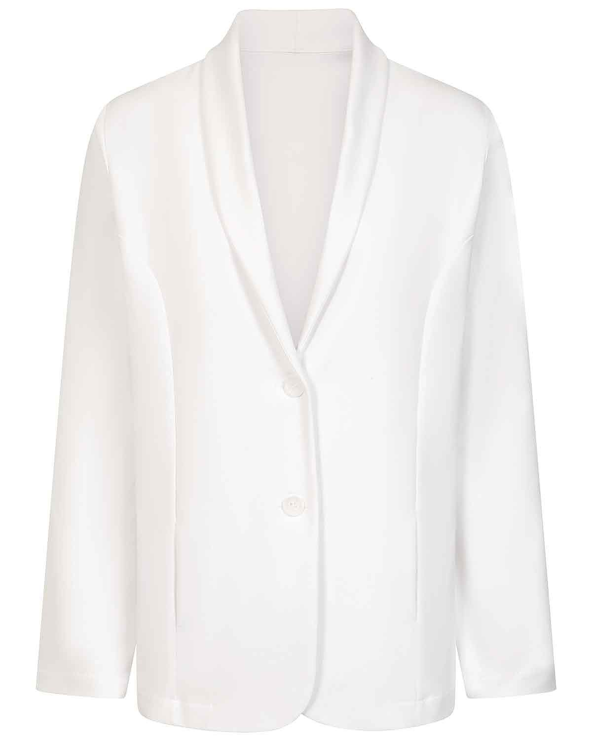Easycare White Lightweight Jacket - Image 3 - Country Collection