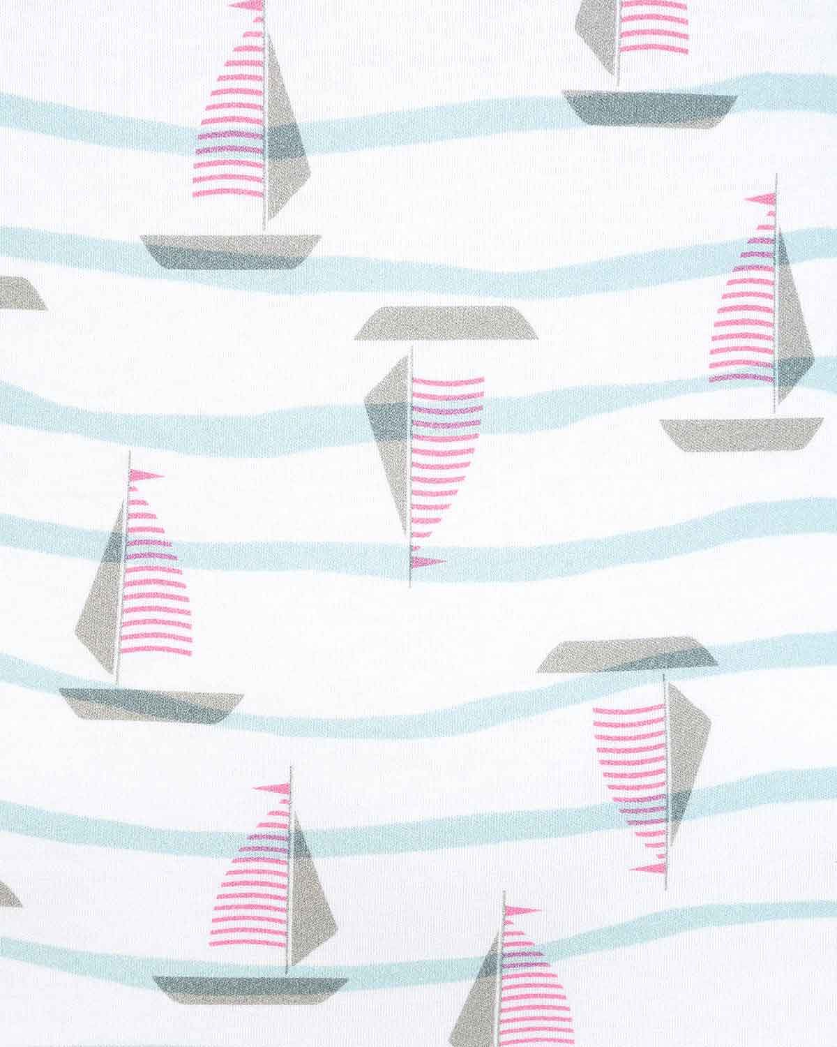 Amani Patterned Short Sleeved Cotton Leisure Top - Image 4 - Country Collection