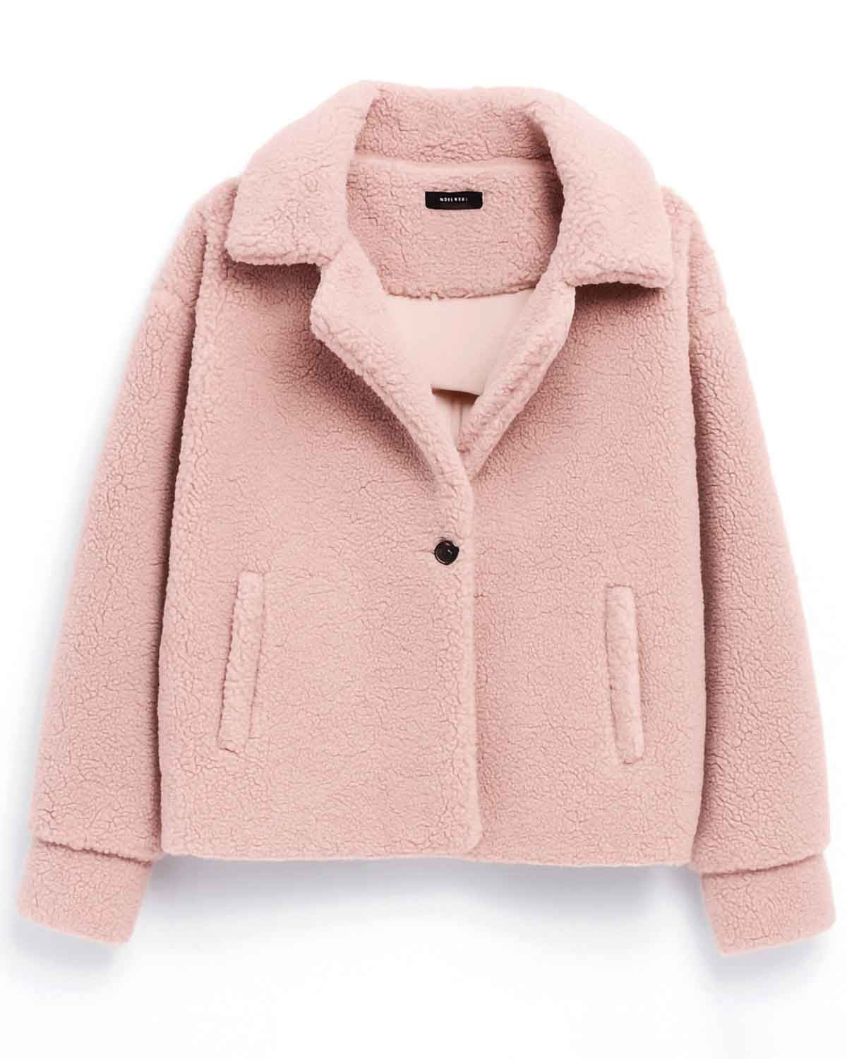 Ladies Fully Lined Pink Fleece Jacket - Image 2 - Country Collection