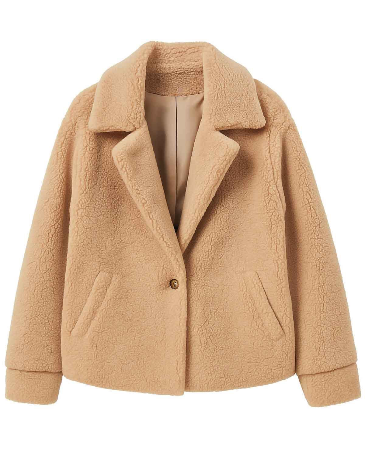 Ladies Fully Lined Stone Fleece Jacket - Image 2 - Country Collection