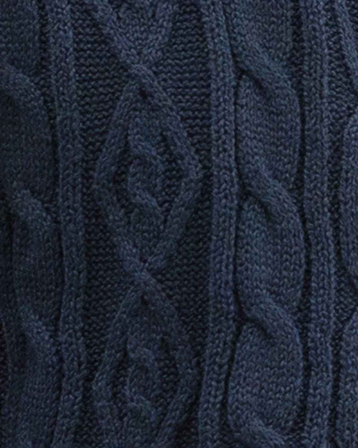 Hawley Cable Knit Fleece Lined Cardigan - Image 3 - Country Collection