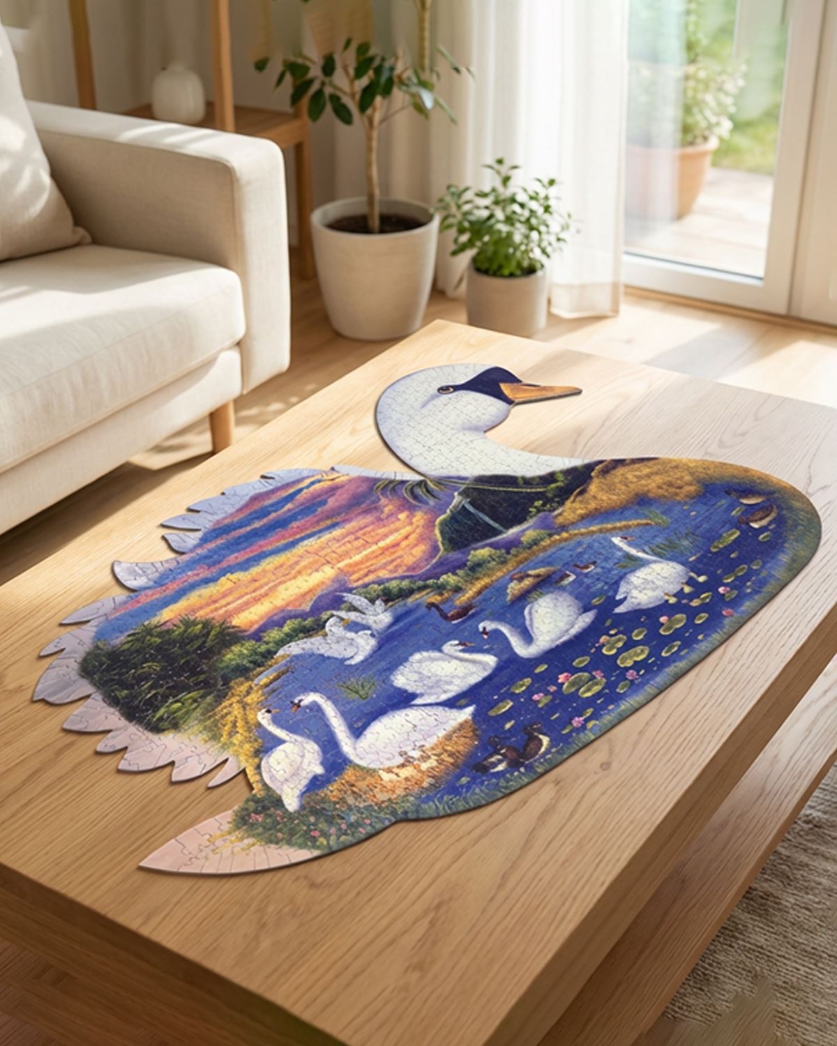 Swan Jigsaw Puzzle - Country Collection