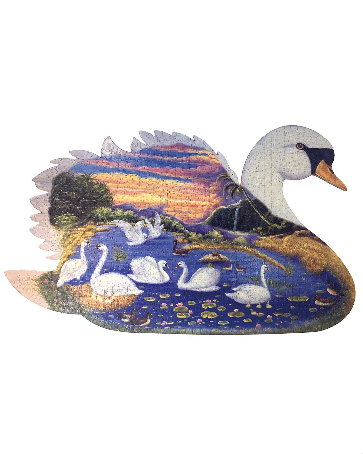 Swan Jigsaw Puzzle - Image 2 - Country Collection
