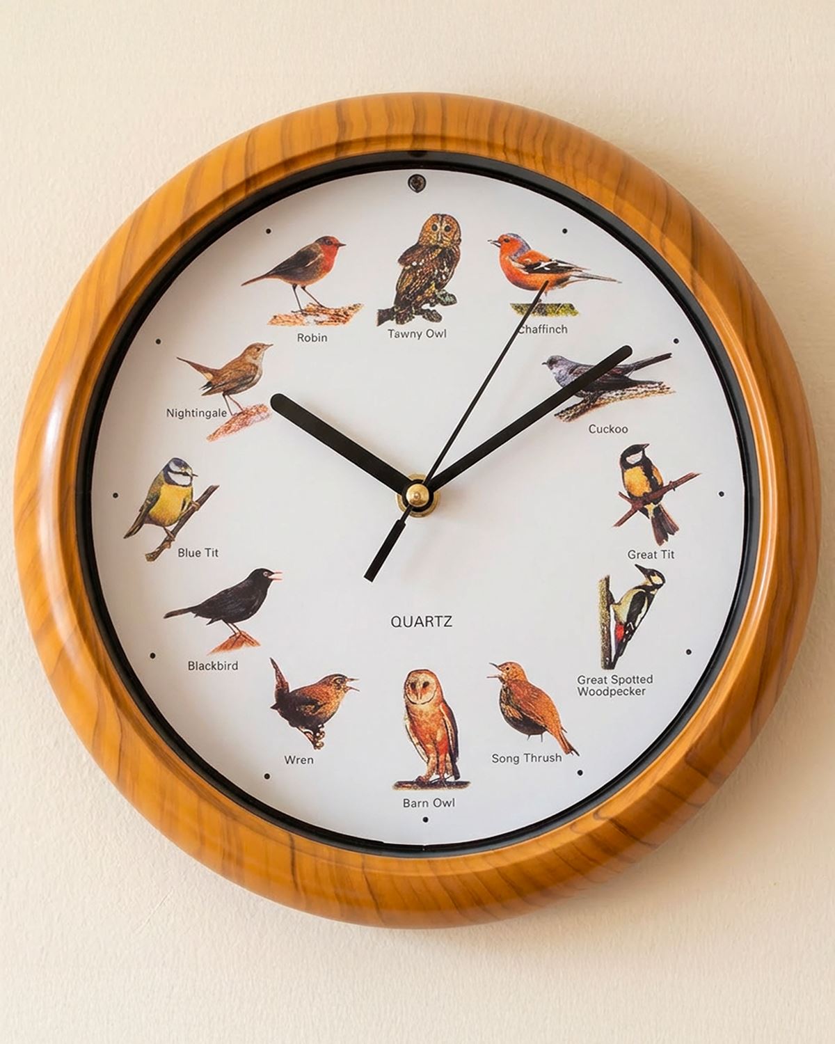 Bird Song Wall Clock - Image 2 - Country Collection