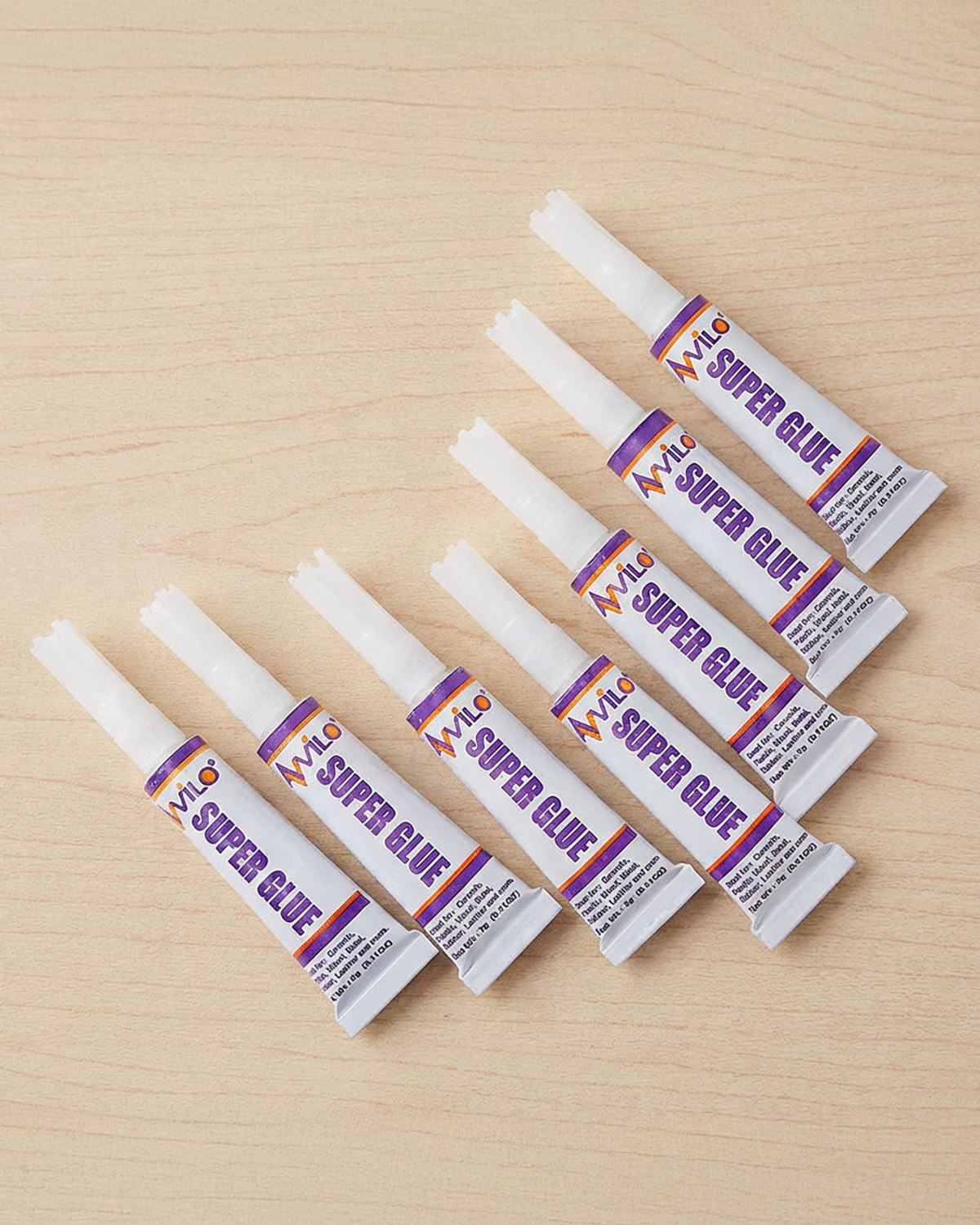 Pack of 7 Super Glue - Image 2 - Country Collection
