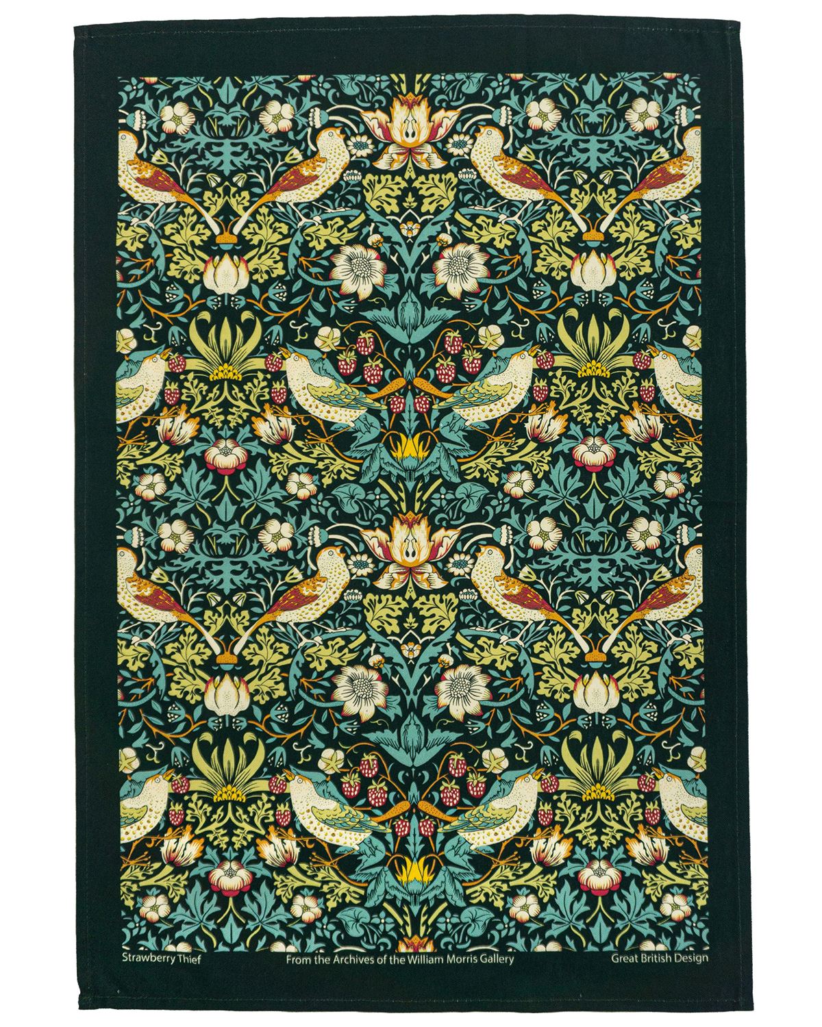 Strawberry Thief Kitchen Co-ordinates - Green - Image 3 - Country Collection